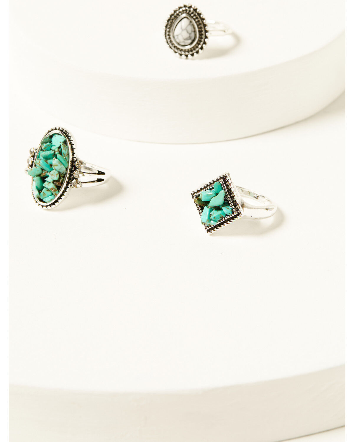 Women's Shyanne Stone Rings - 3 Piece