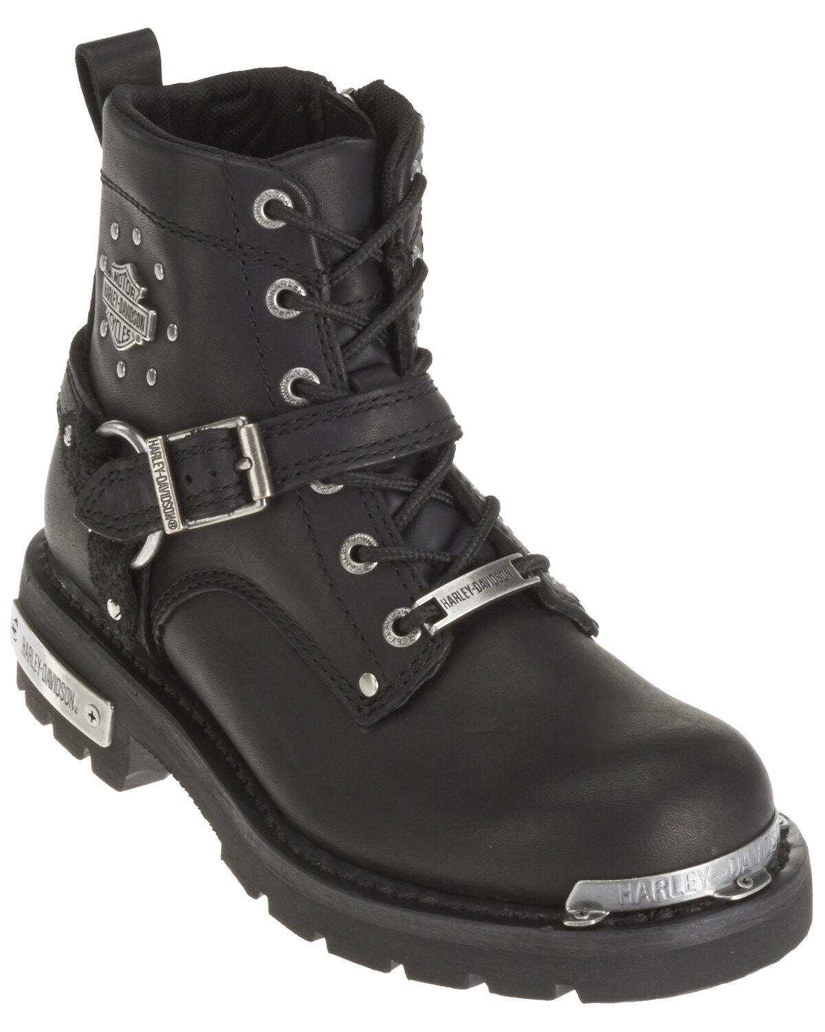 Women's Harley Davidson Becky Moto Boots - Round Toe
