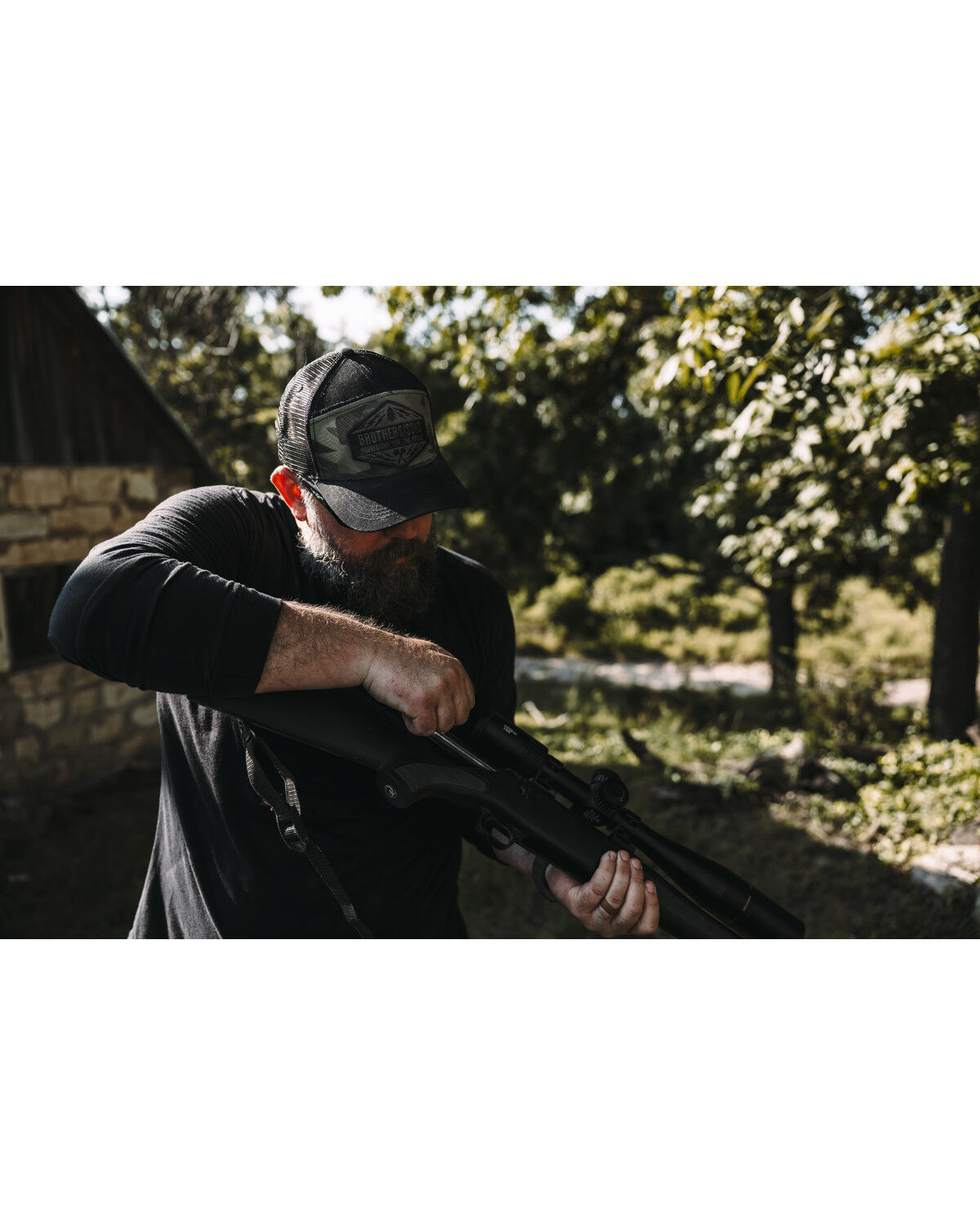 Men's Brothers and Sons Logo Patch Ball Cap