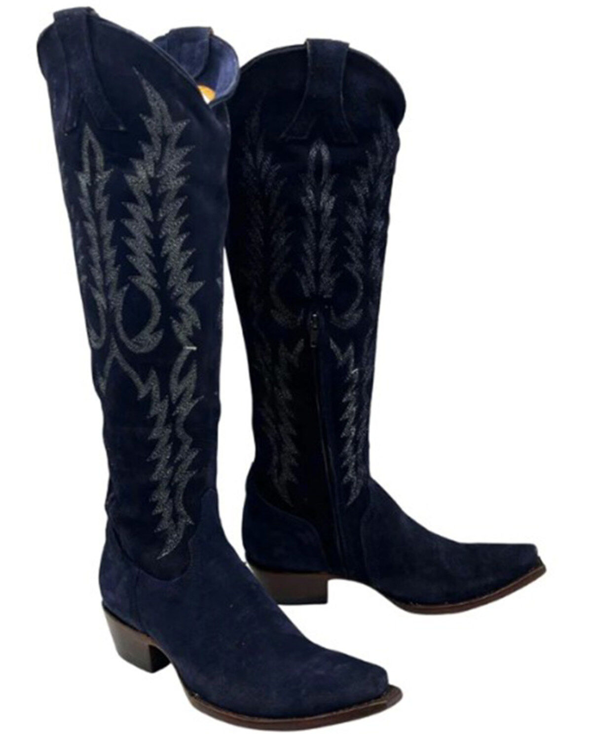 Navy blue western boots sale