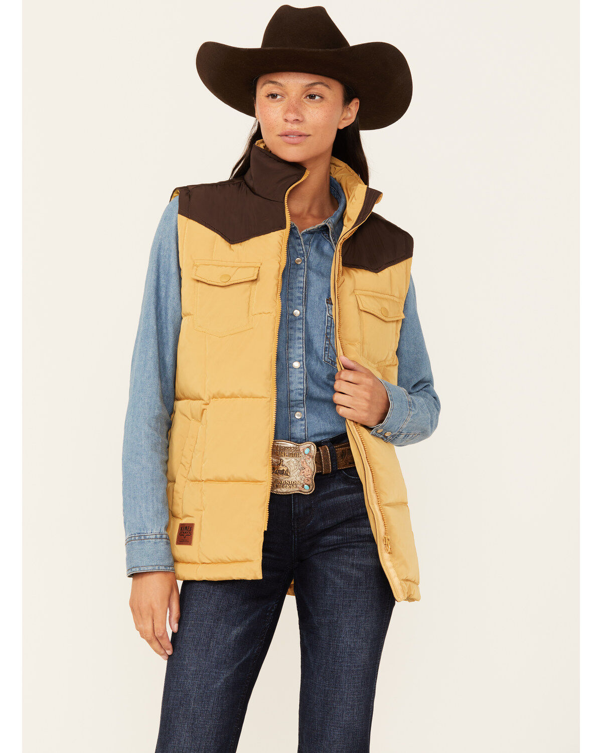 Western style vests hot sale