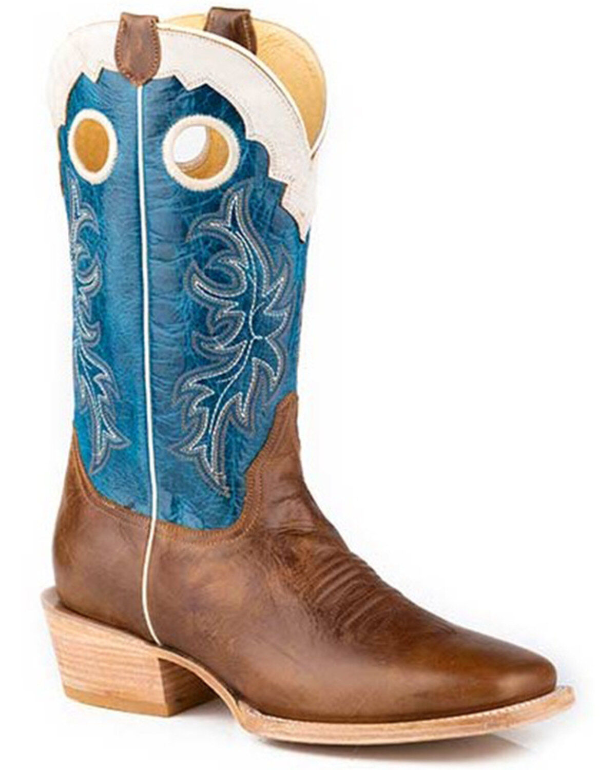 Men's Roper Ride Em' Cowboy Western Boots - Square Toe