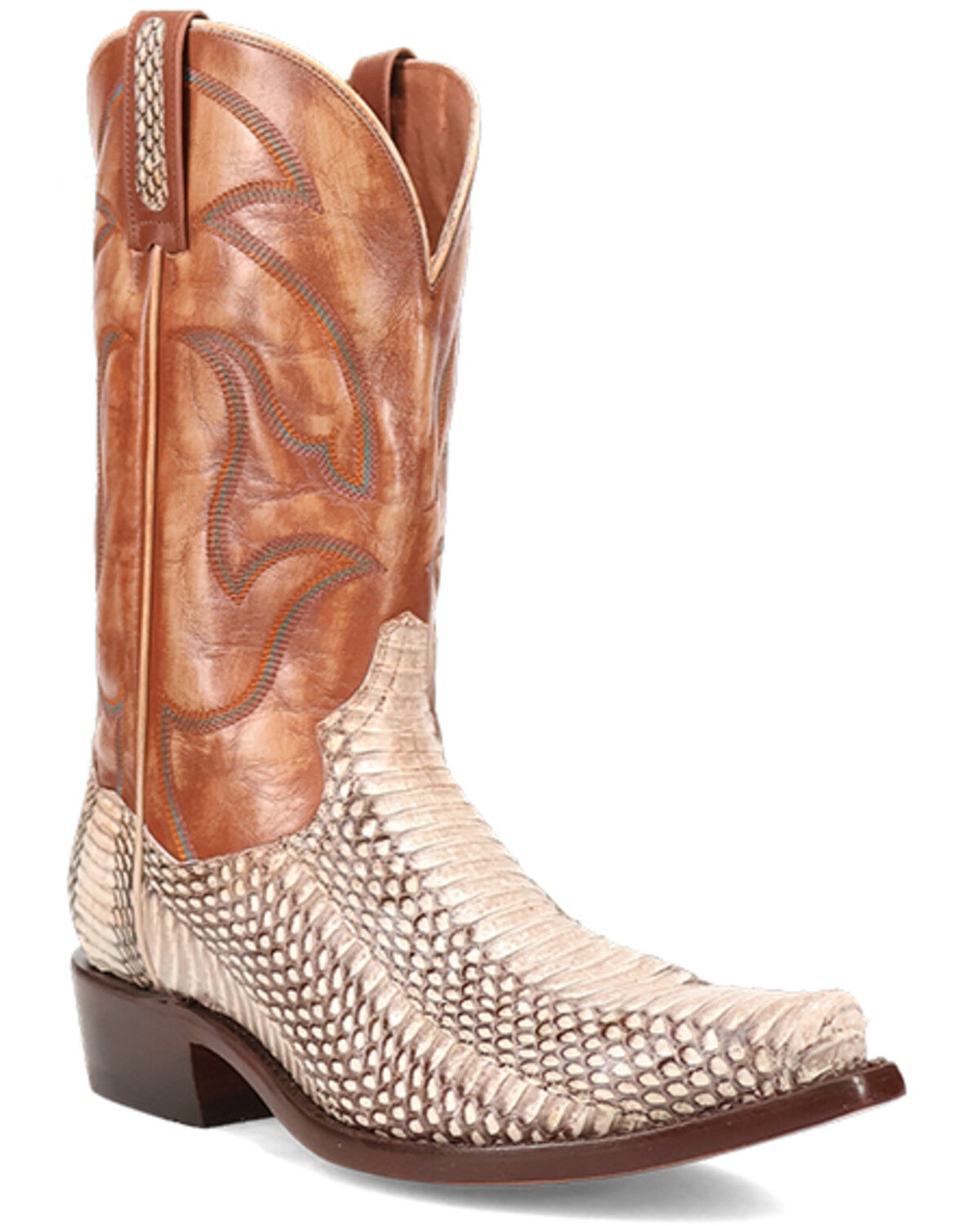Men's Dan Post Exotic Cobra Western Boots - Snip Toe