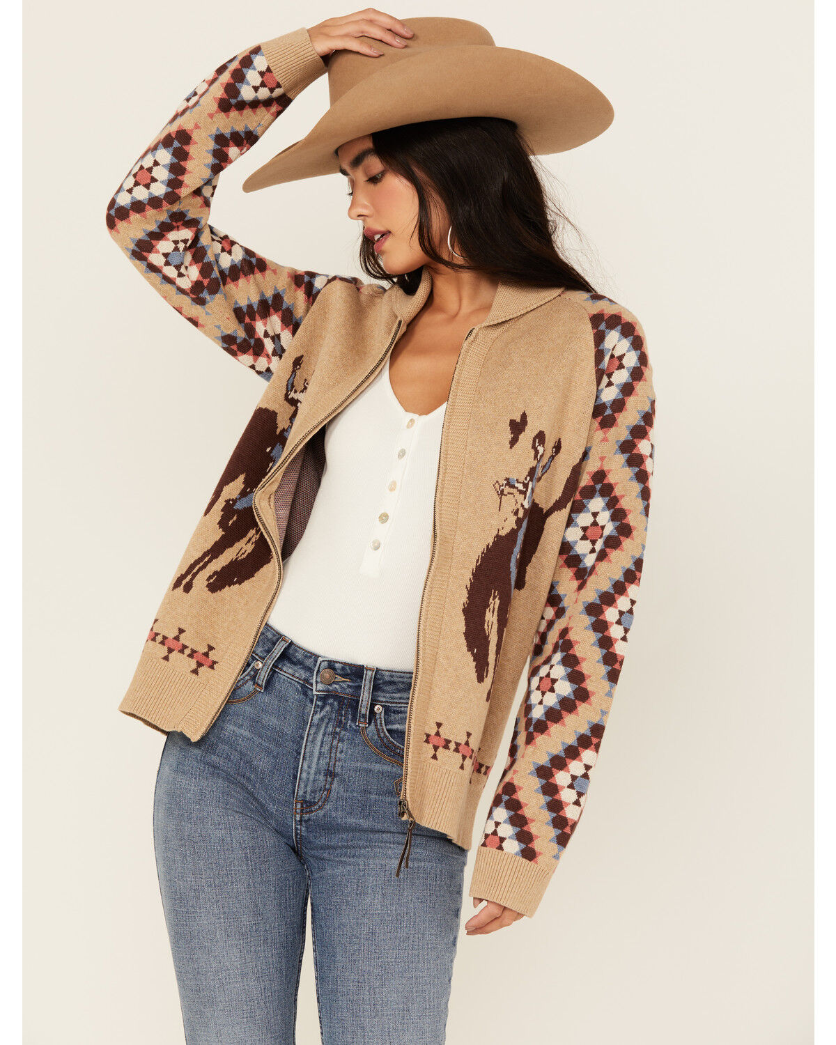 Women's Tasha Polizzi Rodeo Zip Cardigan