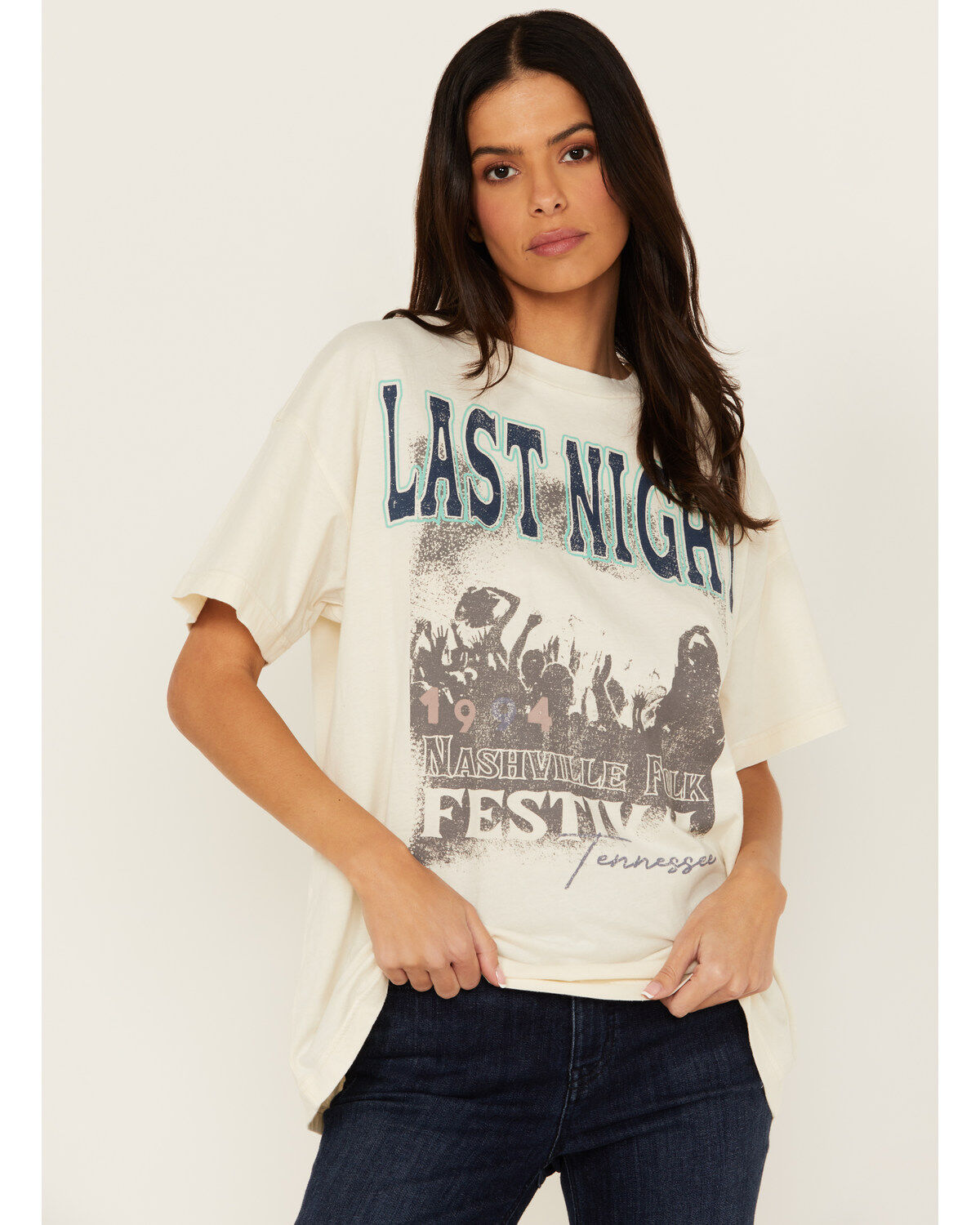 Women's Cleo + Wolf Adeline Short Sleeve Boyfriend Graphic Tee