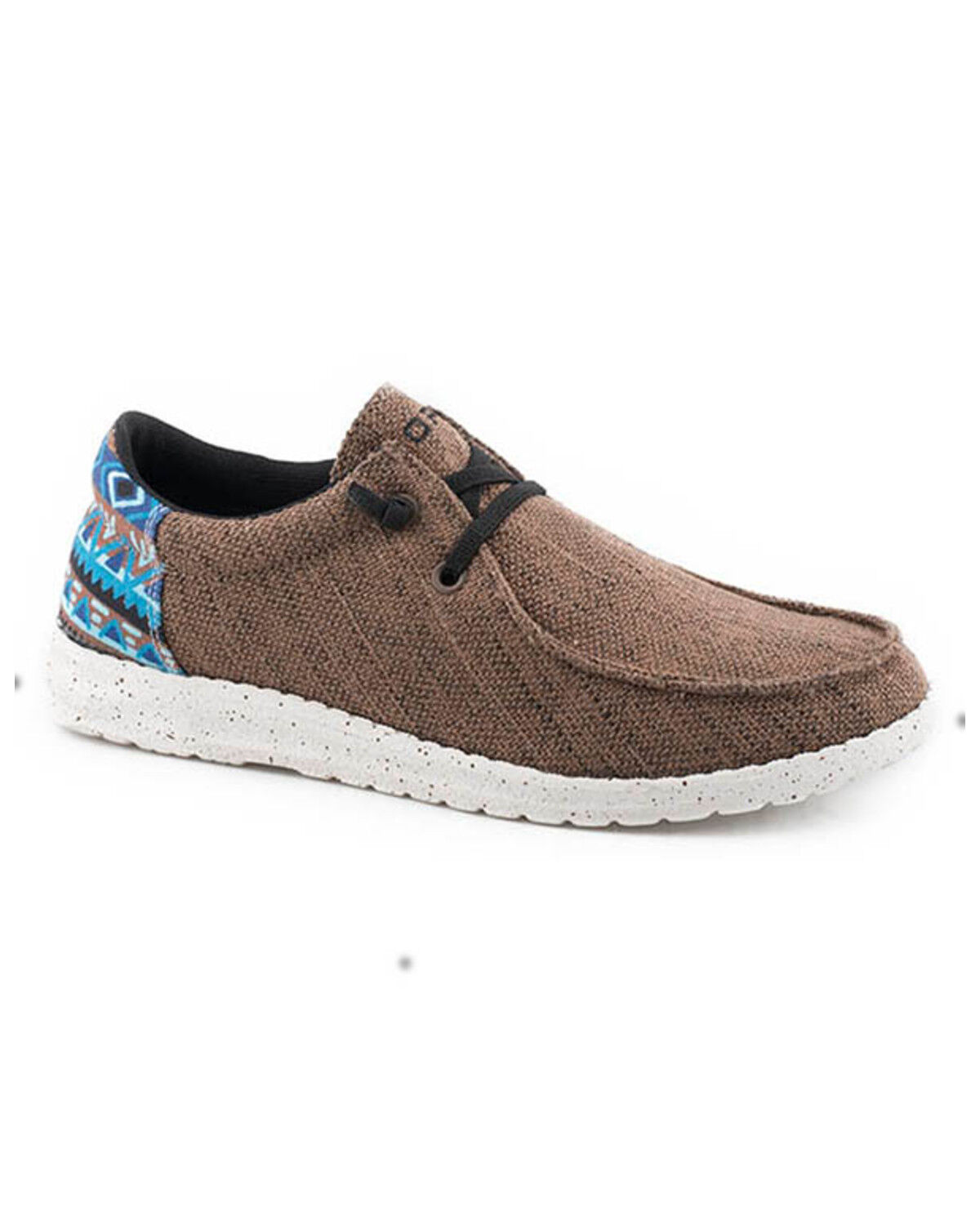 Women's Roper Hang Loose Southwestern Print Casual Shoes - Moc Toe