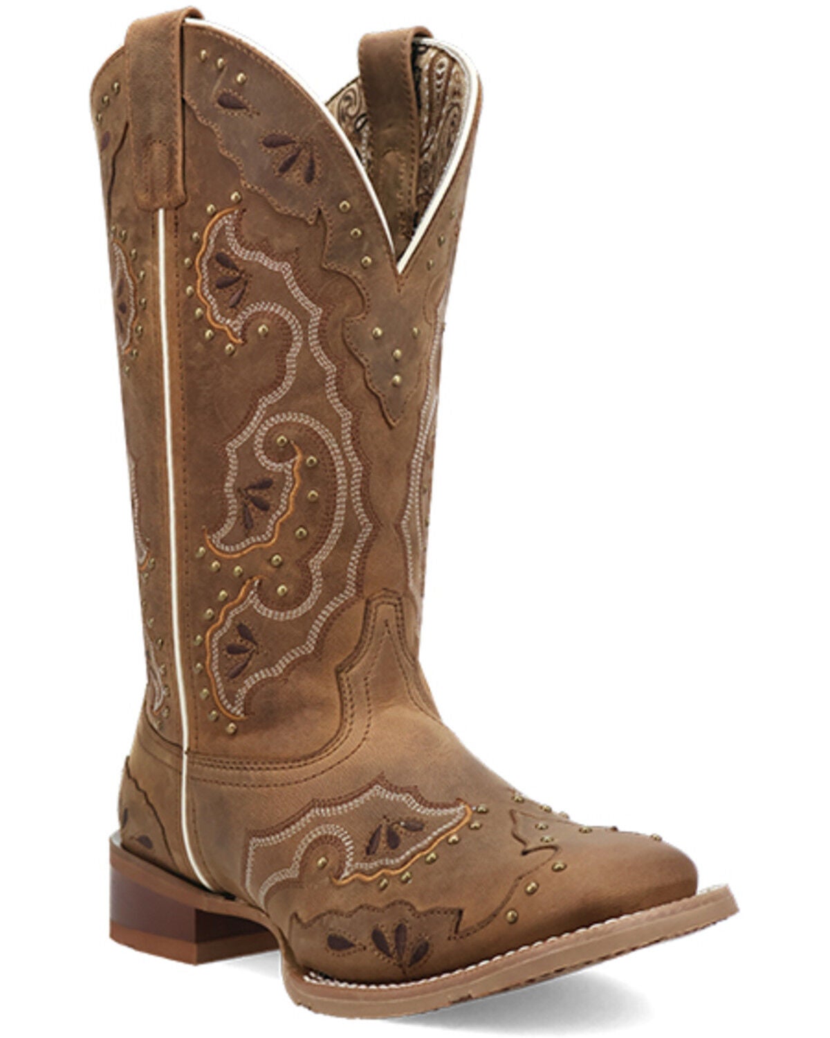 Women's Laredo Lottie Performance Western Boots - Broad Square Toe