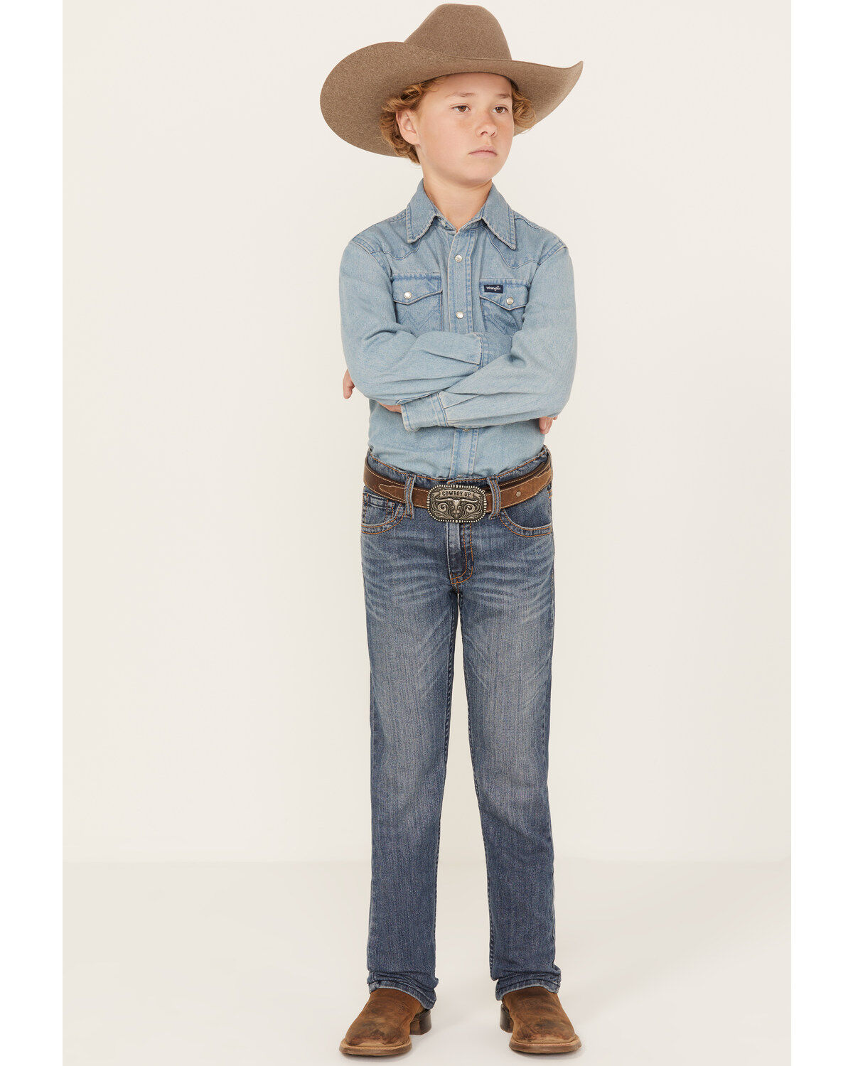 Boys' Cody James Dark Wash Slim Straight Equalizer Jeans