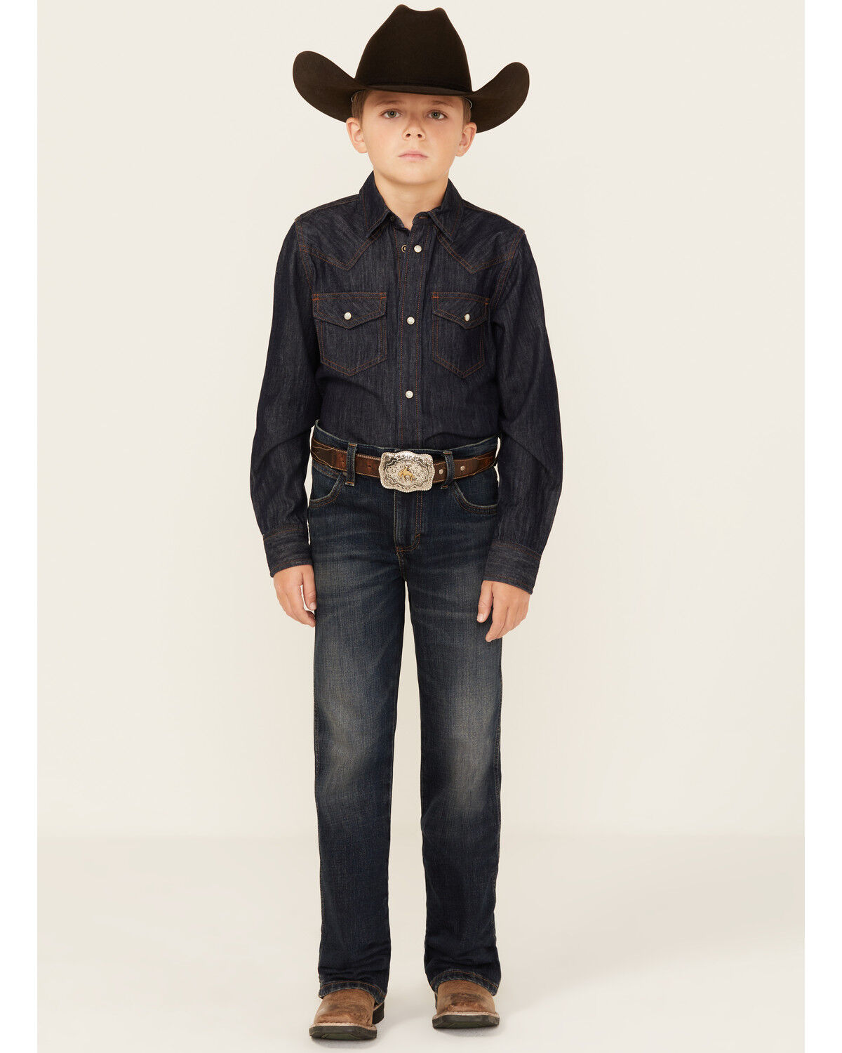 Boys' Wrangler Retro Slim Bootcut Stretch Denim Jeans