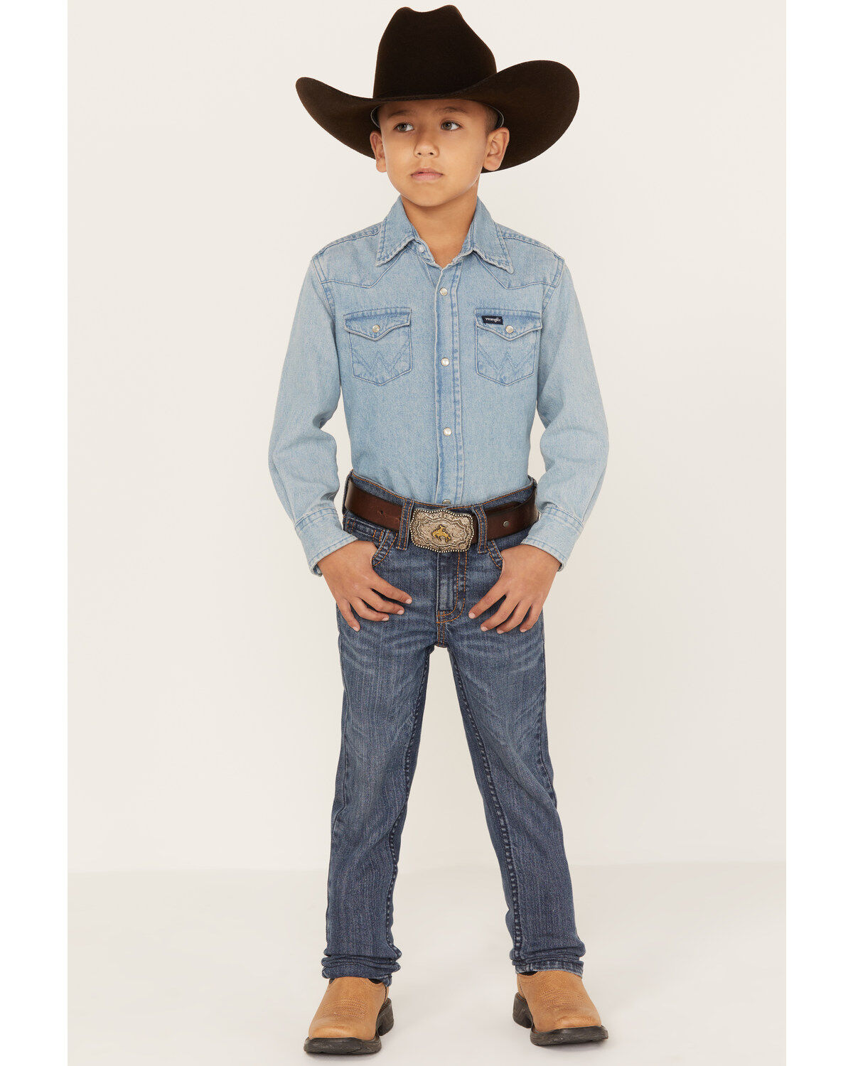 Boys' Cody James Little Dark Wash Slim Straight Equalizer Jeans