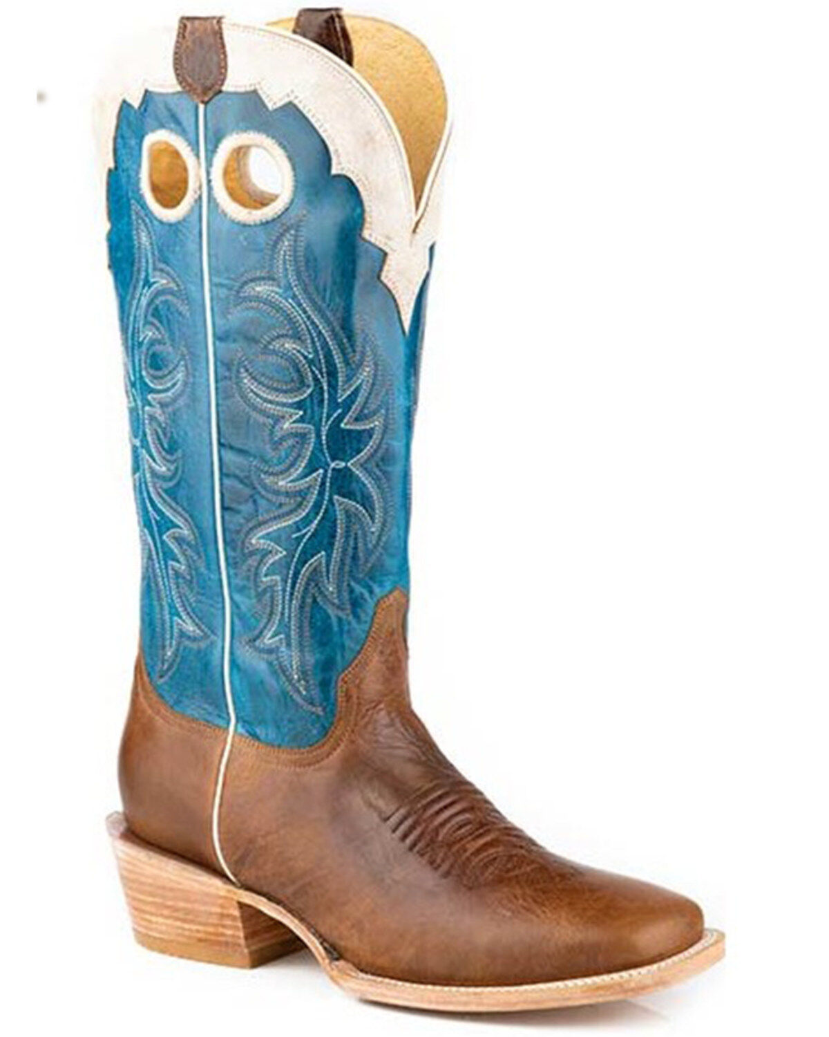 Men's Roper Ride Em' Cowboy Western Boots - Square Toe