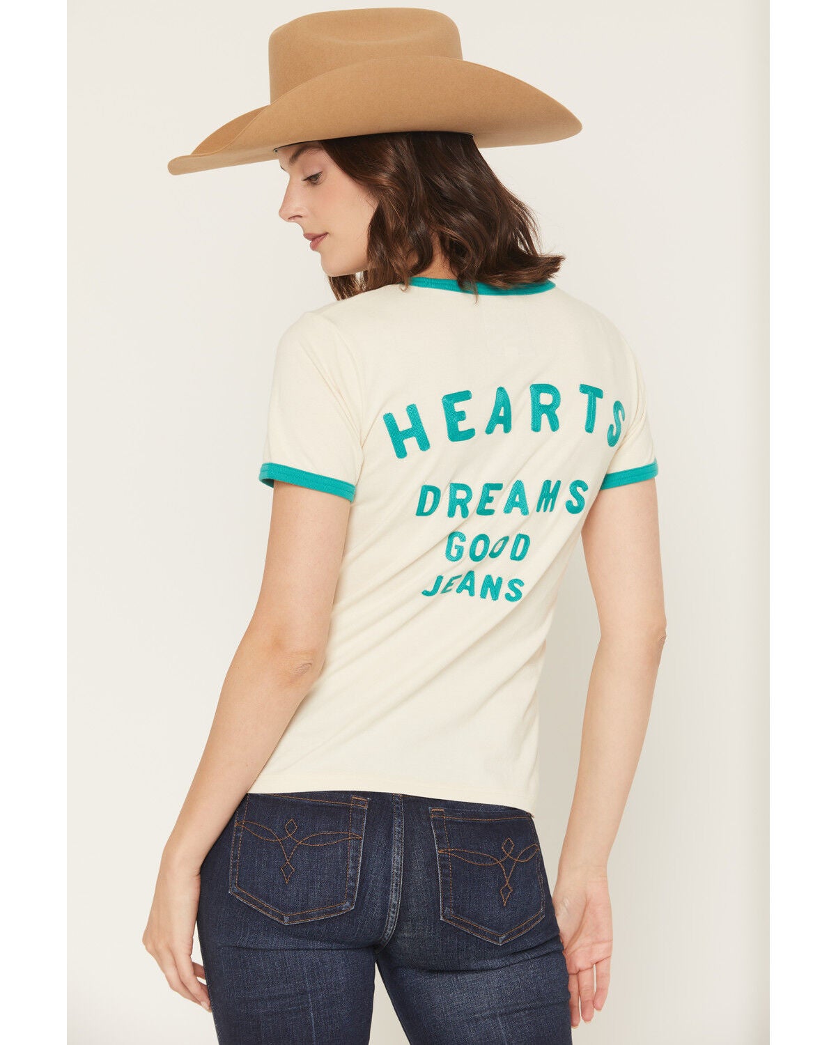 Women's Wrangler X Lainey Wilson Hearts Short Sleeve Tee