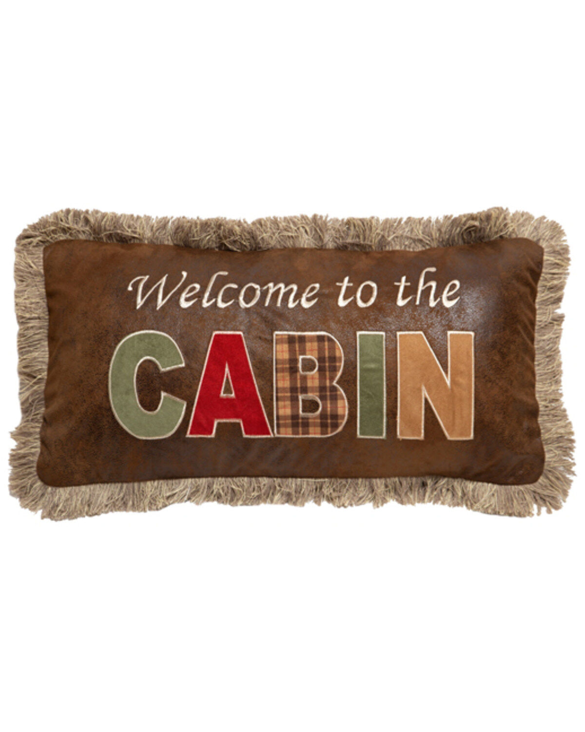 Carstens Home Welcome To The Cabin Pillow