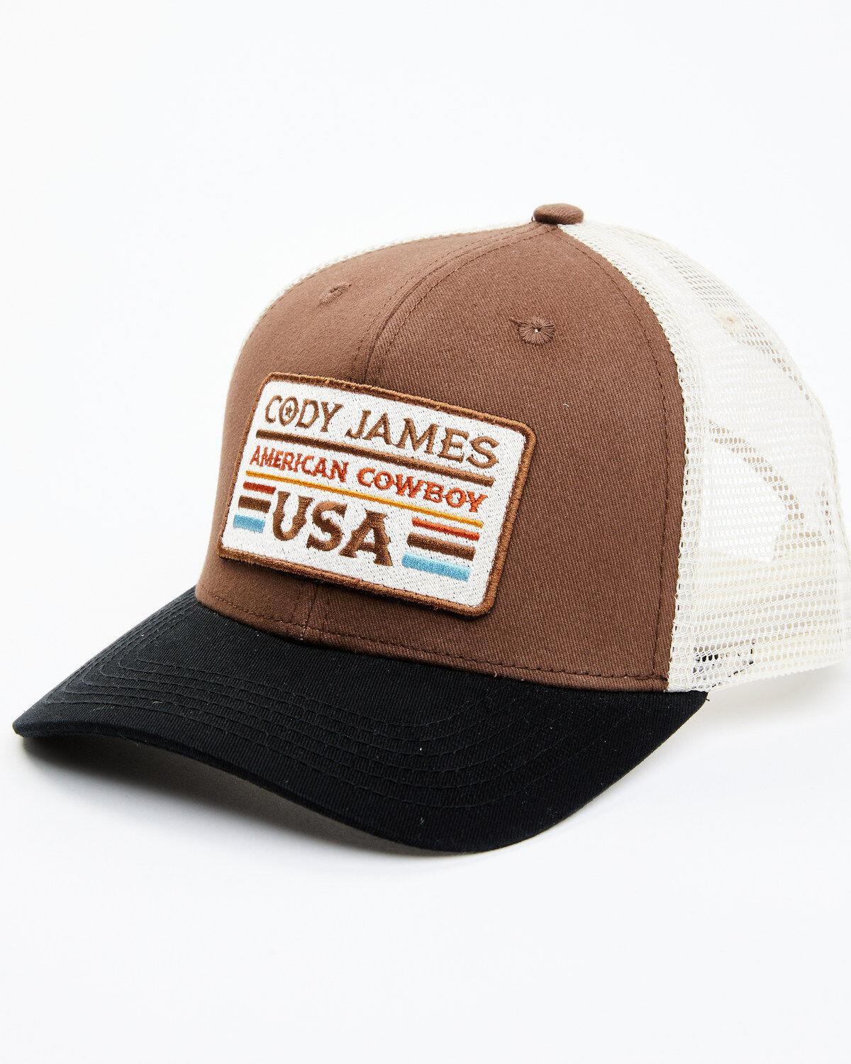 Men's Cody James American Cowboy USA Recreation Patch Ball Cap