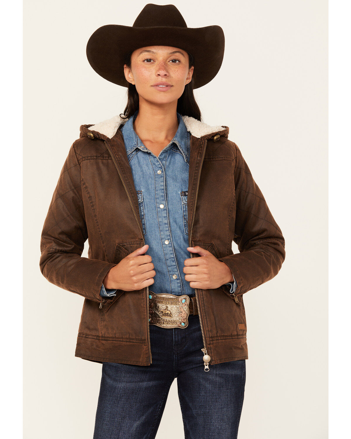 Women's Outback Trading Co. Brown Heidi Canyonland Jacket