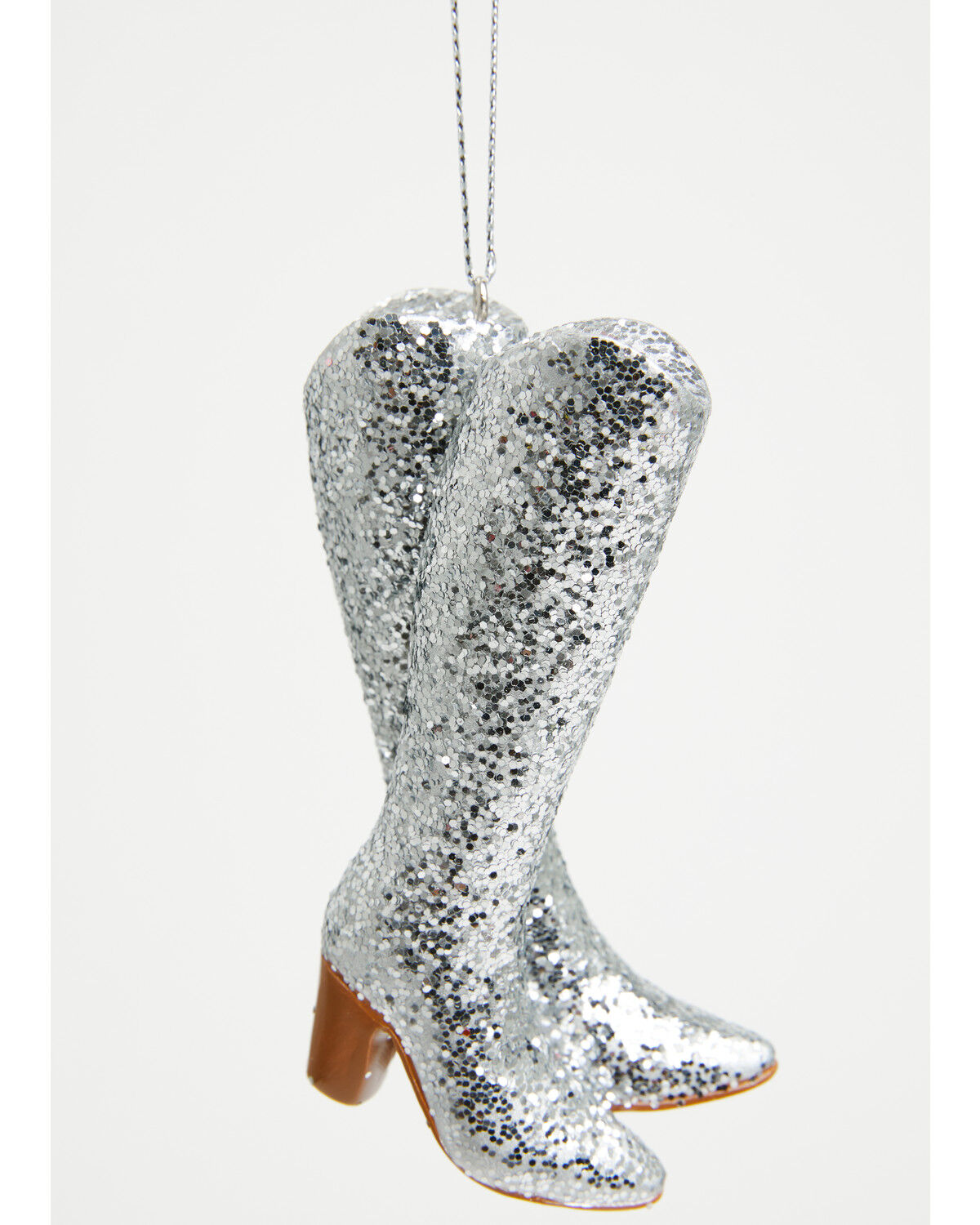 Kurt Adler Glitter Cowboy Boots Ornament