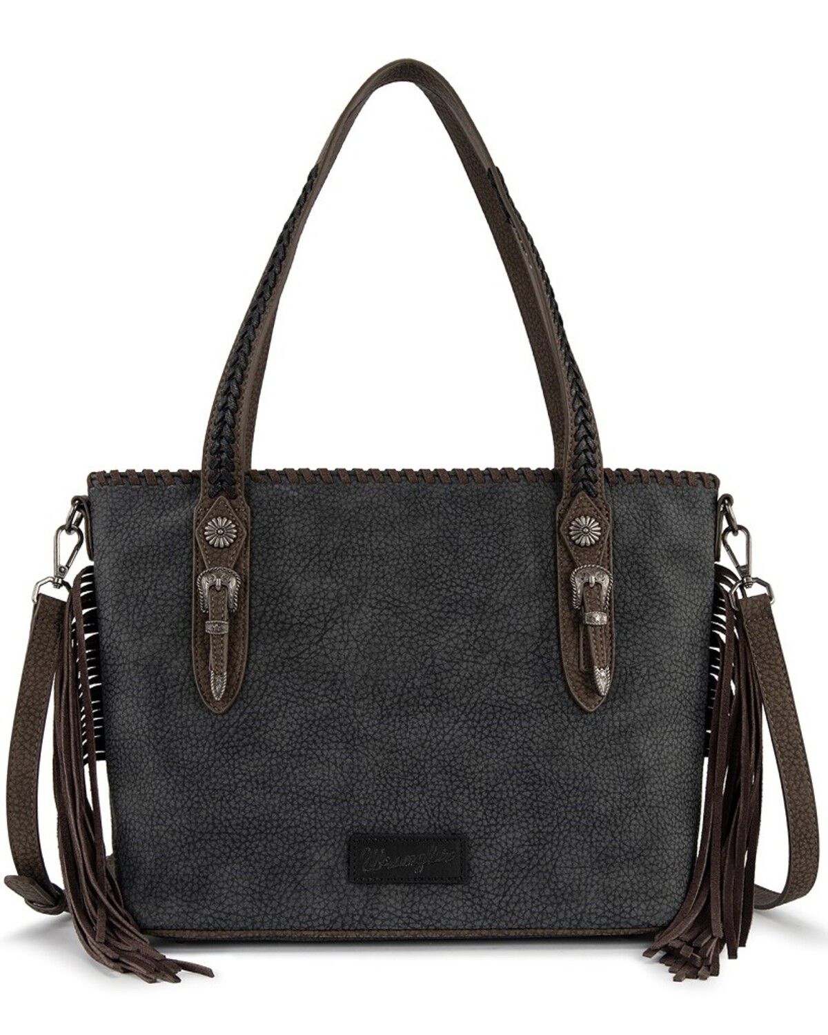 Women's Wrangler Braided Tassel Tote Bag
