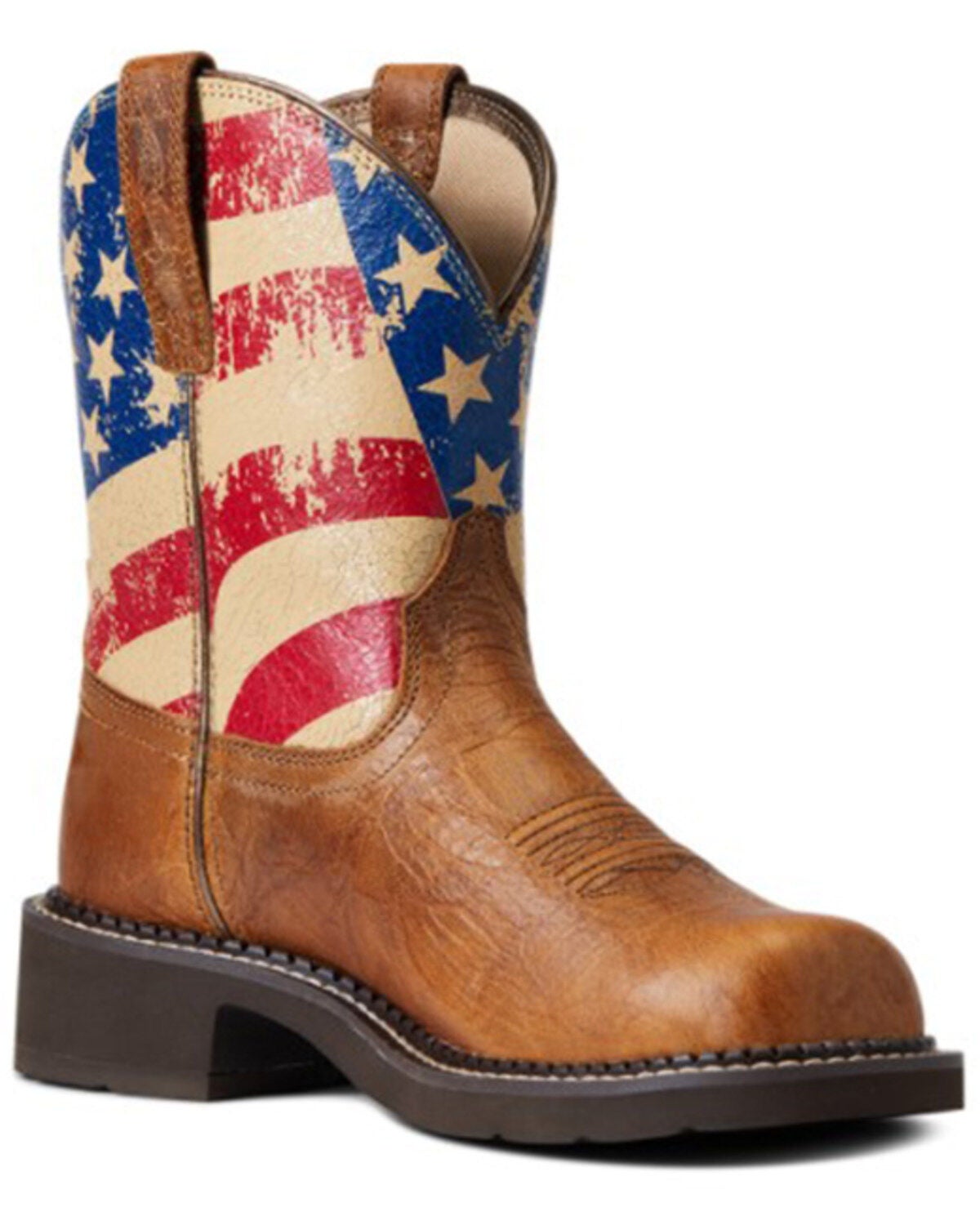 Women's Ariat Heritage Patriot Western Performance Boots - Round Toe