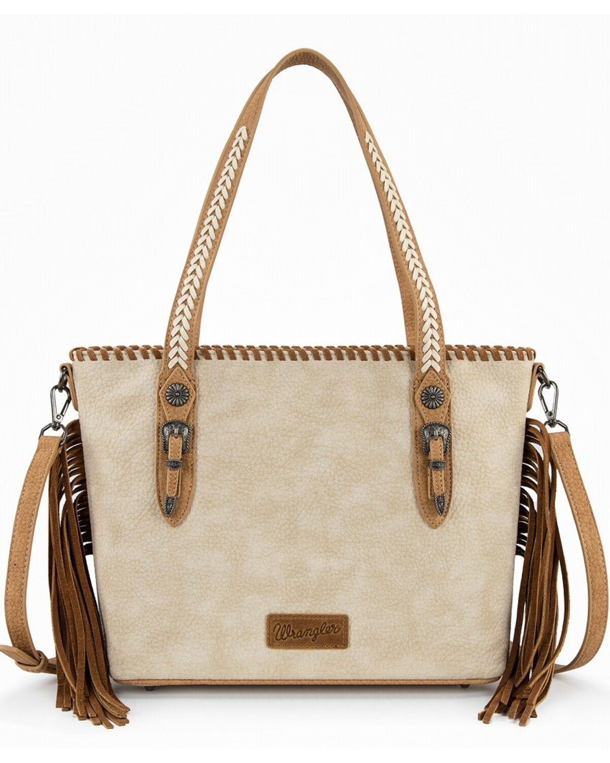Women's Wrangler Braided Tassel Tote Bag