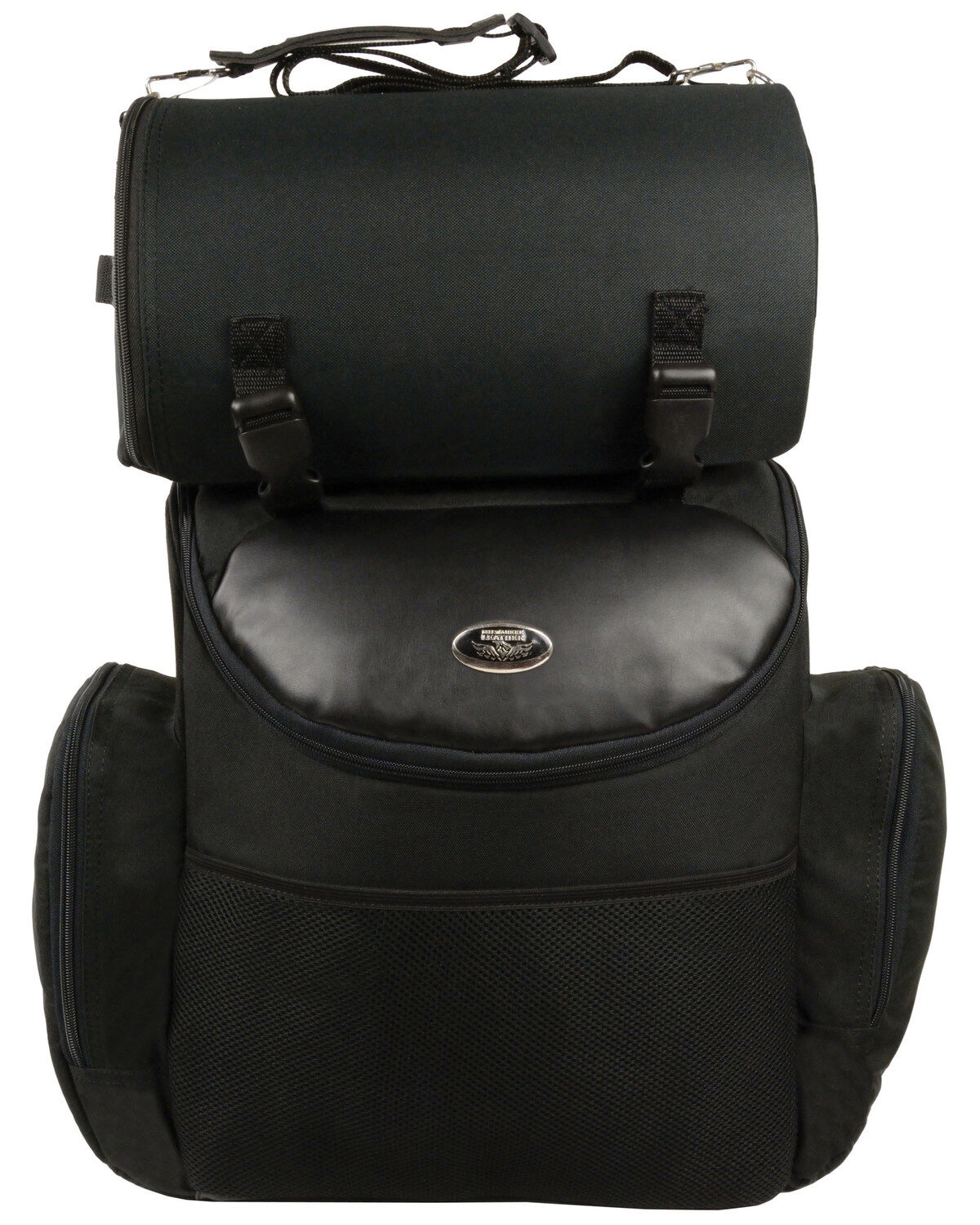 Milwaukee Leather Large Nylon Two Piece Sissy Bar Bag