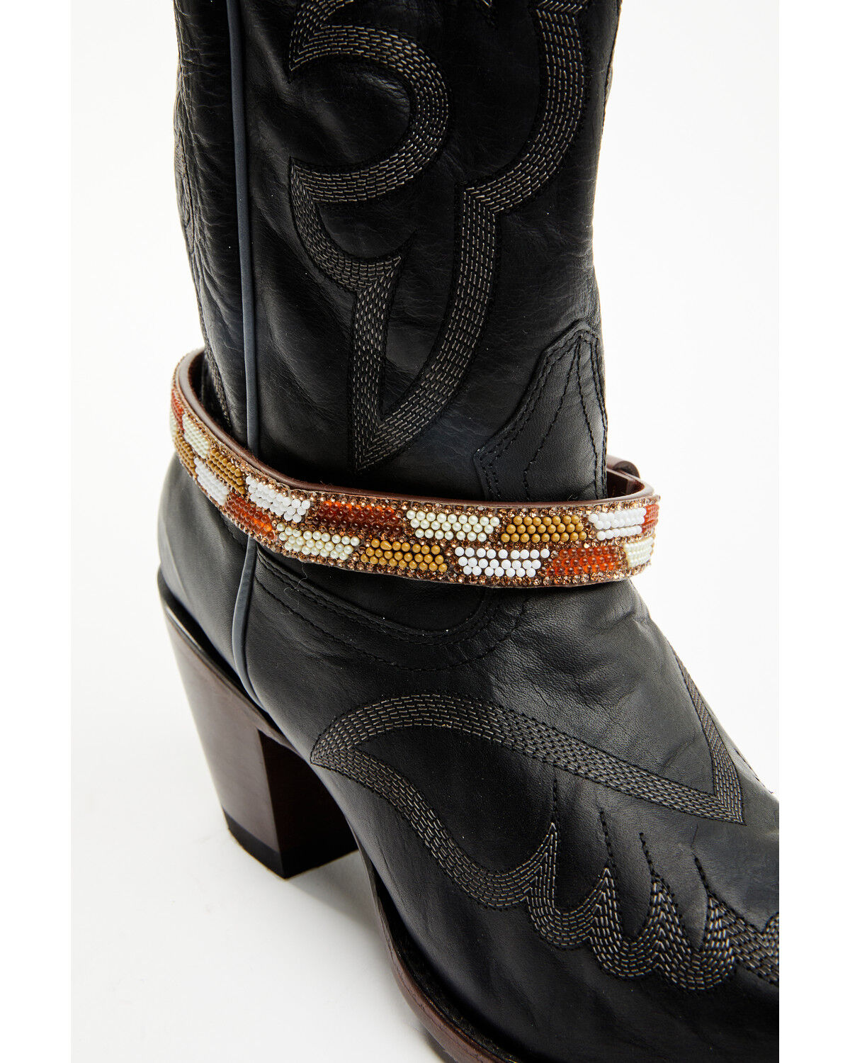 Women's Boot Barn Rhinestone Studded Strap Boot Jewelry