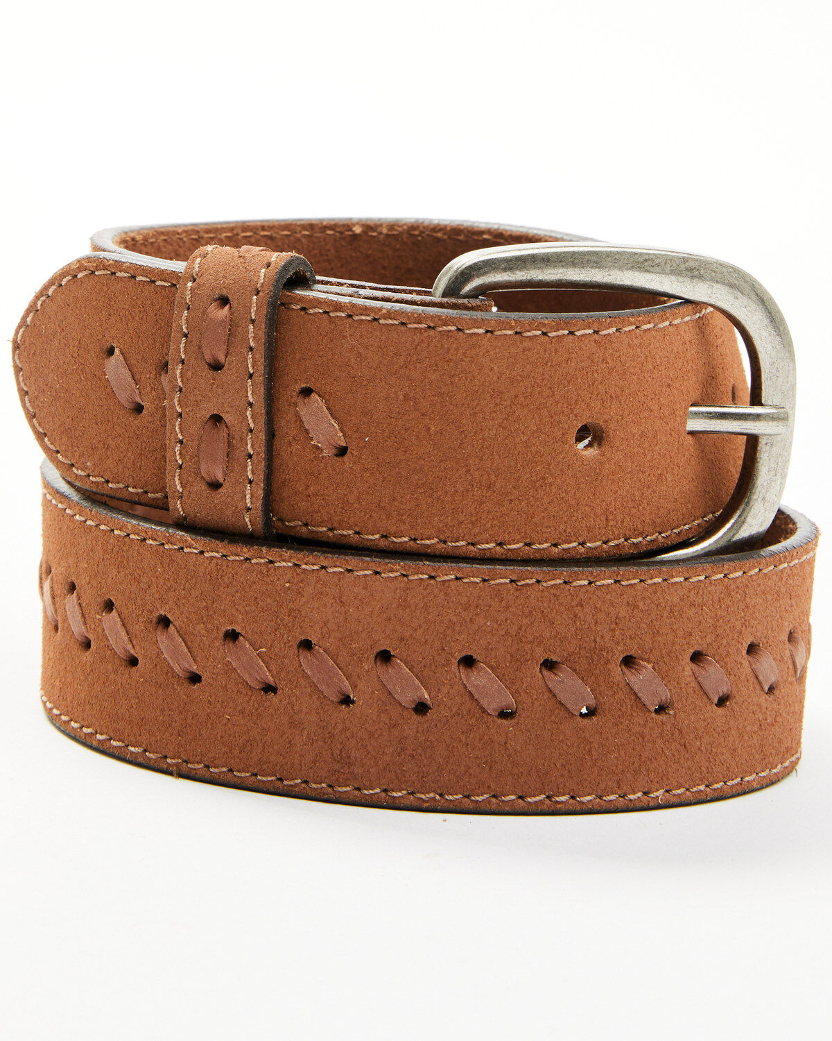 Women's Cowgirls Rock Solid Perforated Belt