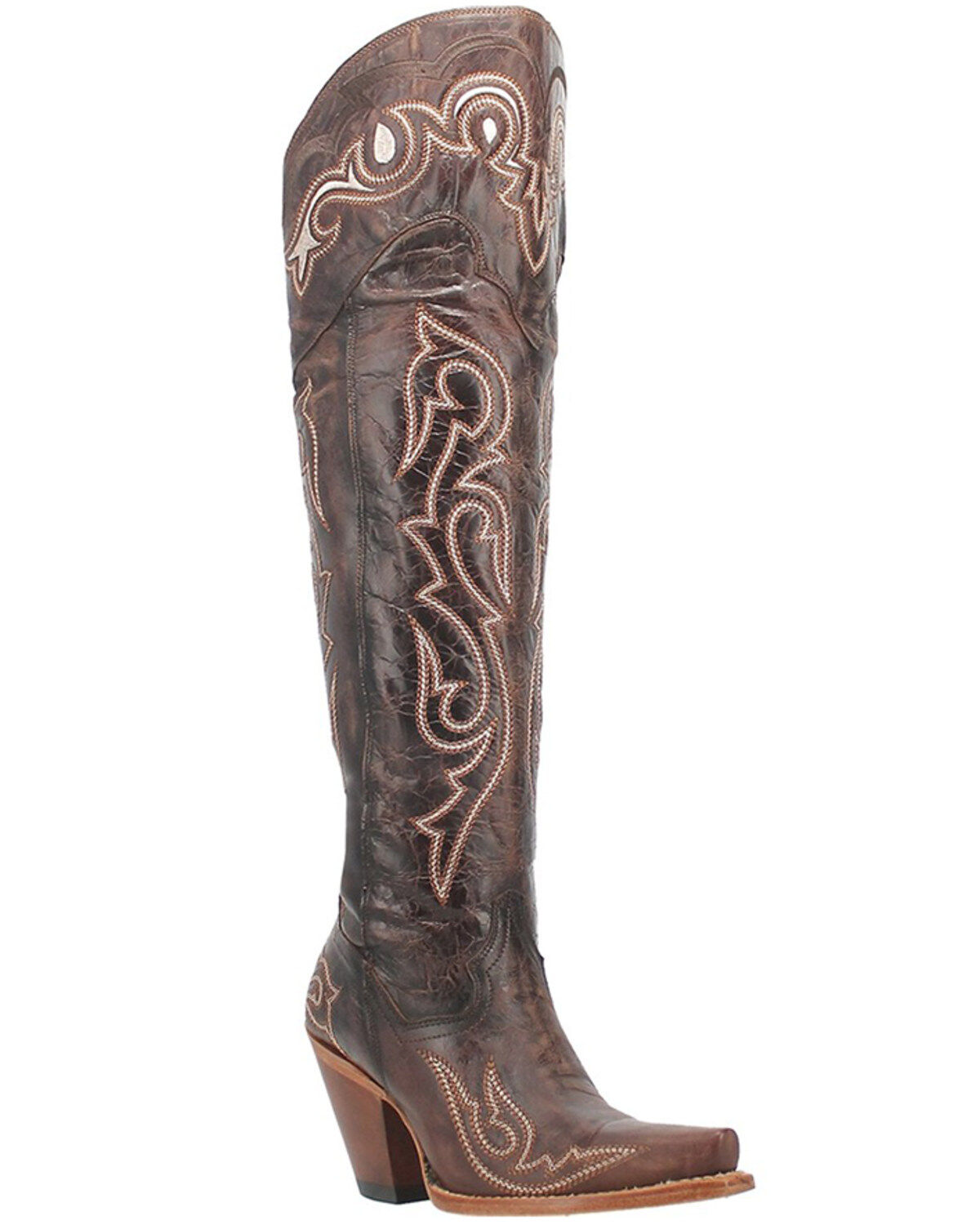 Women's Dan Post Kommotion Leather Boots - Snip Toe