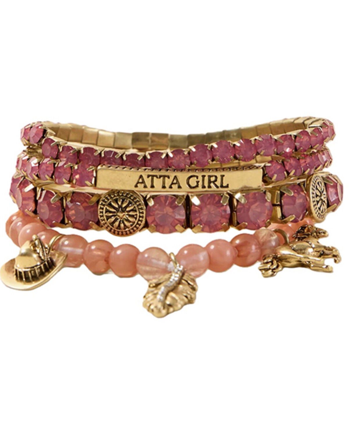Women's Lainey Wilson Atta Girl Bracelet Set - 4 Pack