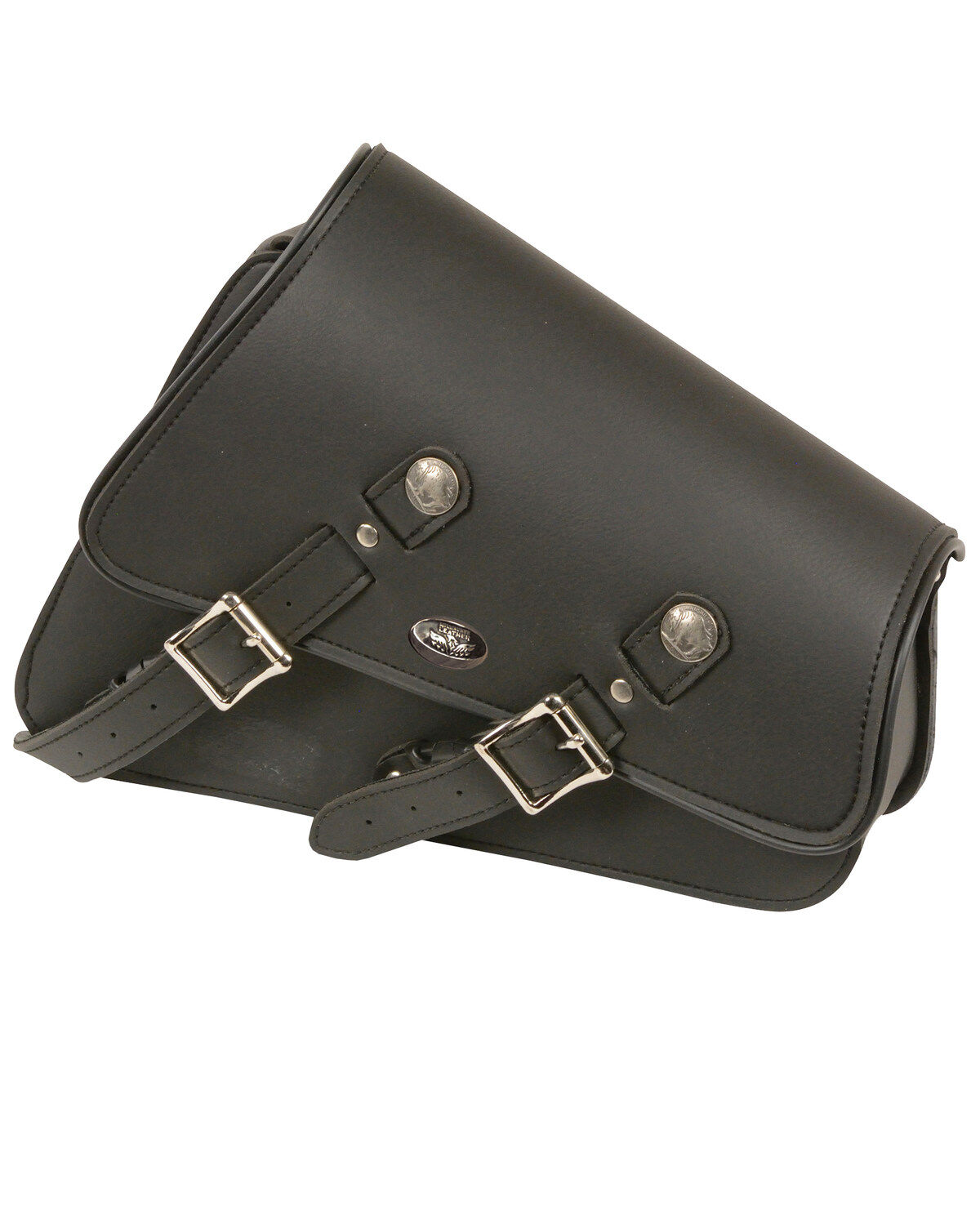 Milwaukee Leather Right Side Heavily Slanted Swing Arm Bag
