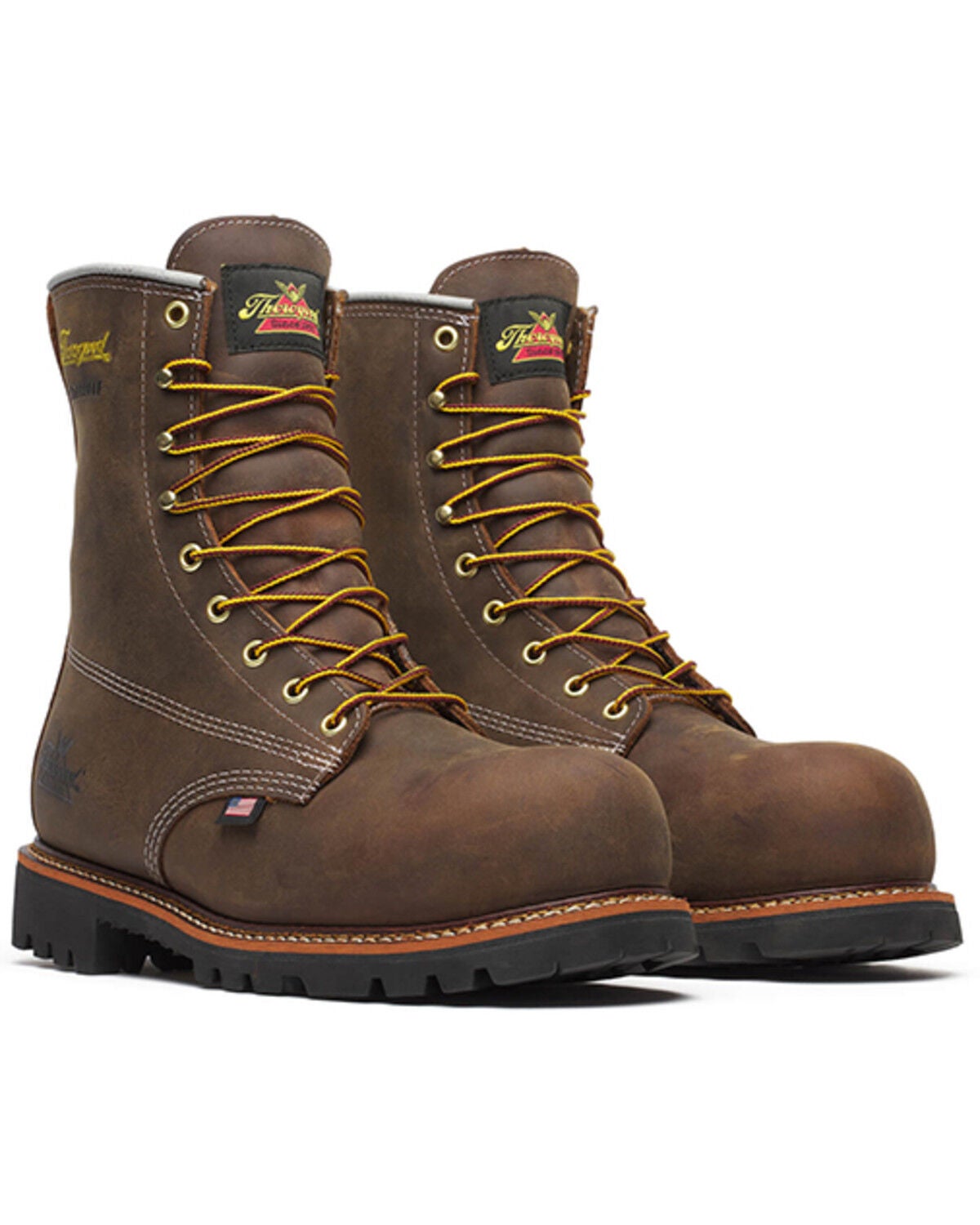 Men's Thorogood 8" American Legacy Waterproof Work Boots - Composite T