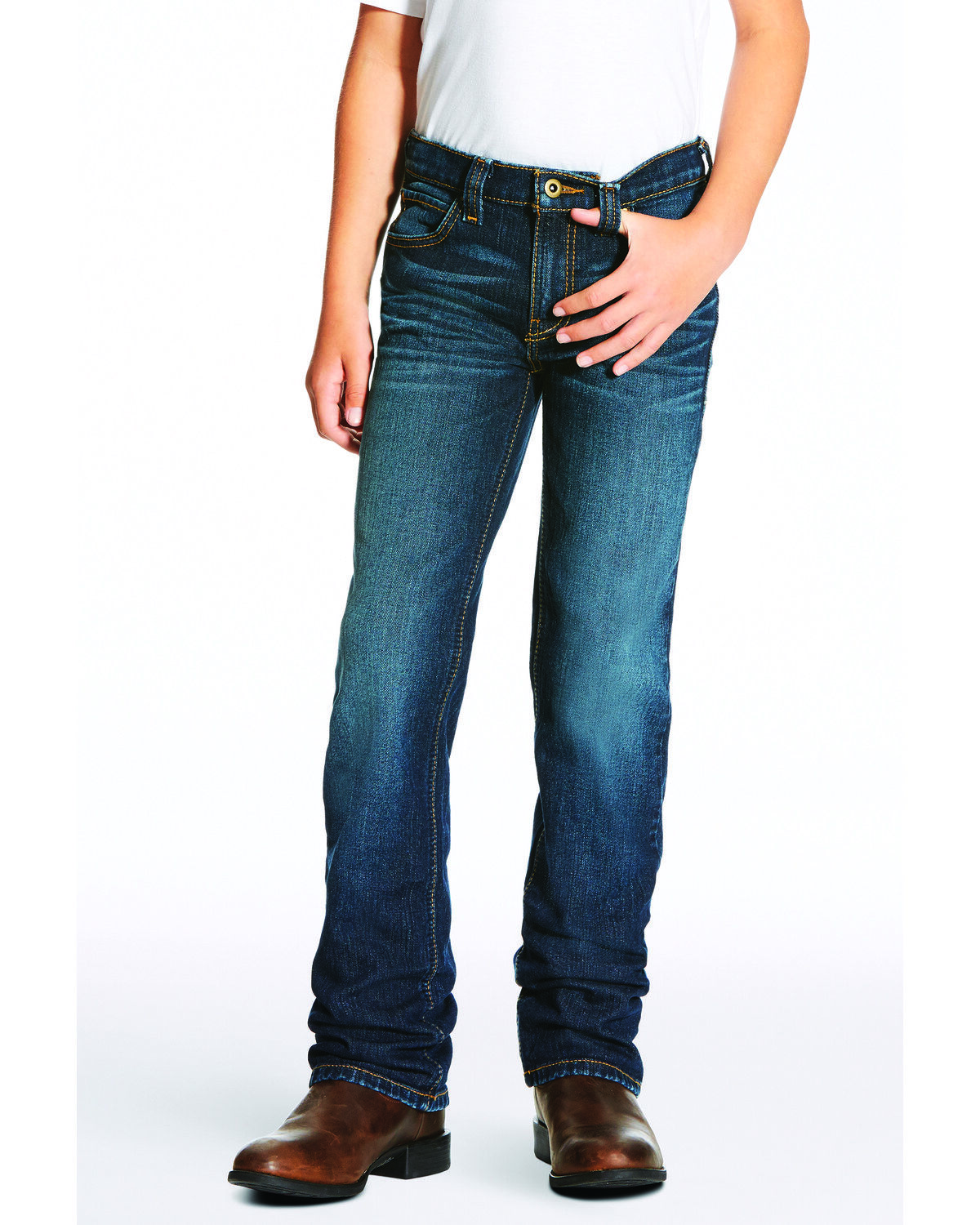 Boys' Ariat B5 Durham Slim Straight Jeans