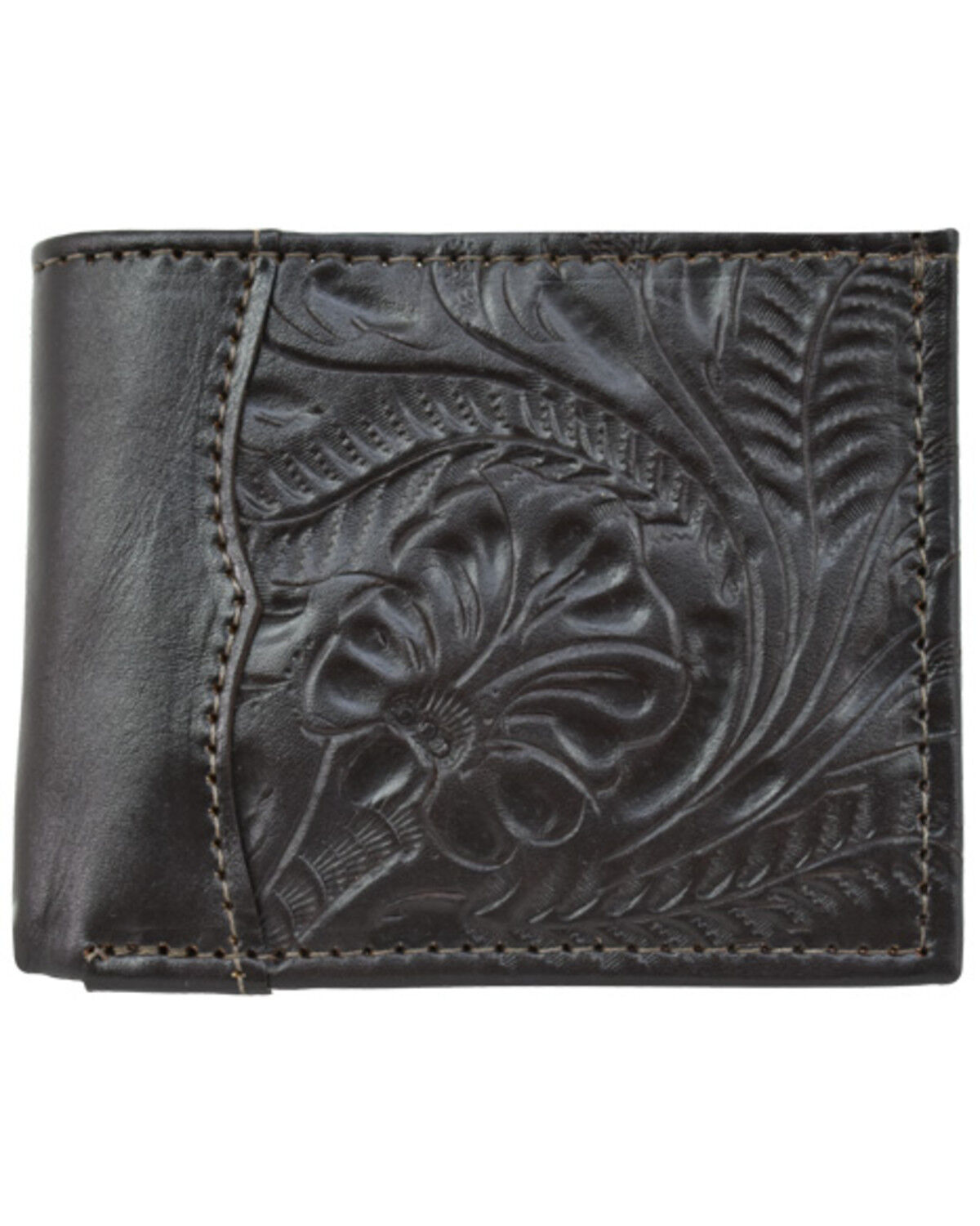 Men's American West Bi-Fold Tooled Wallet