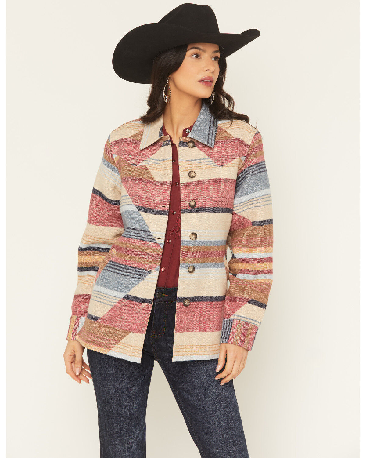 Women's Idyllwind Mistywinds Printed Blanket Shacket