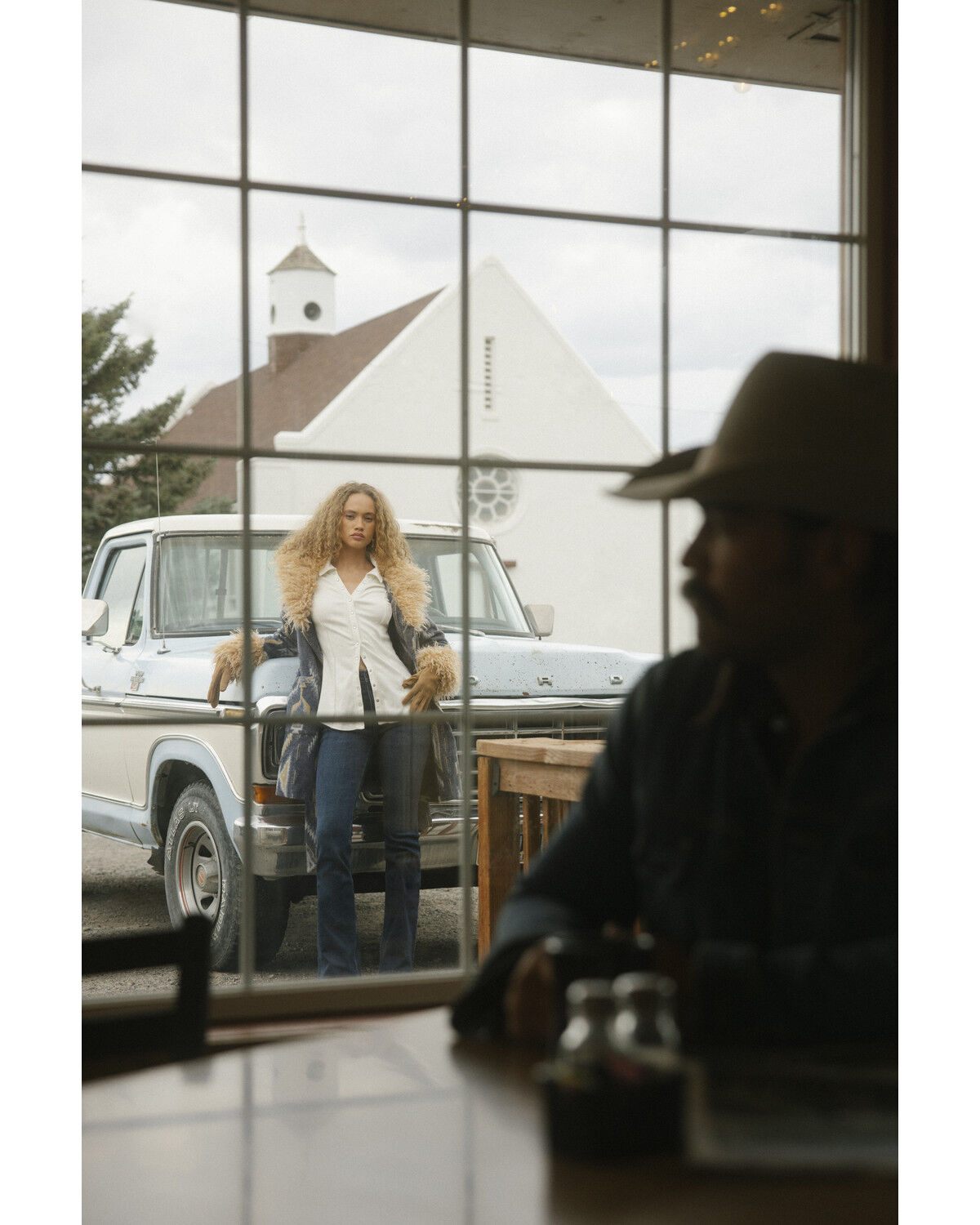 Women's Idyllwind Maxey Fur Trim Long Jacket