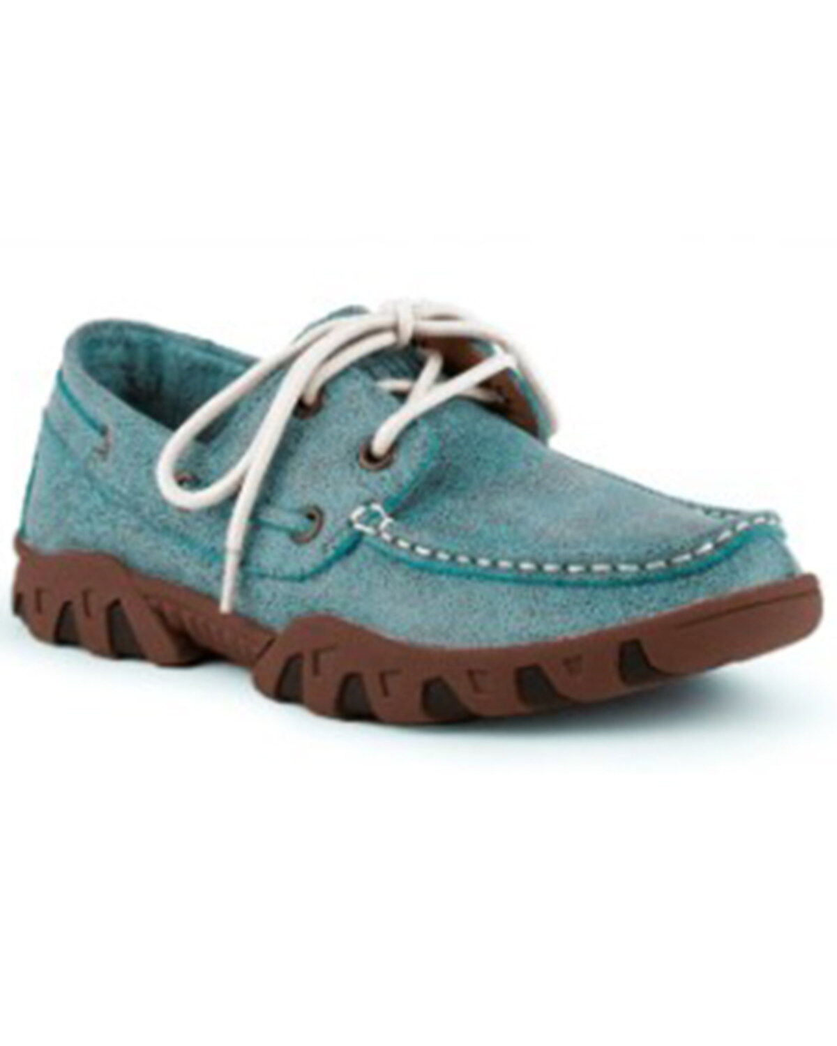 Women's Ferrini Loafer Shoes - Moc Toe