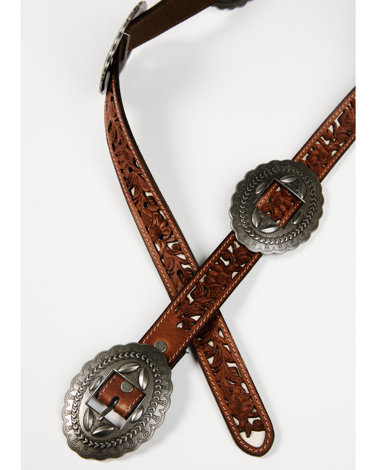 Women's Shyanne Concho Cutout Underlay Belt