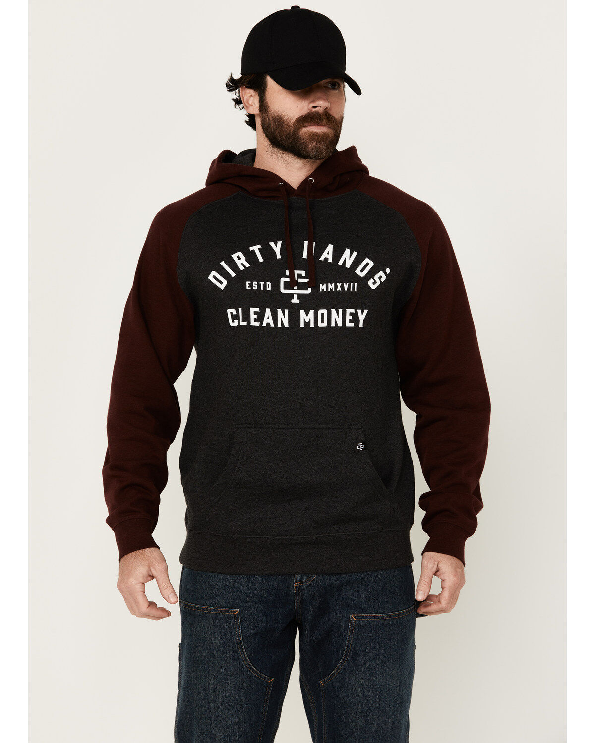 Men's Troll Co 2-Tone Hooded Sweatshirt