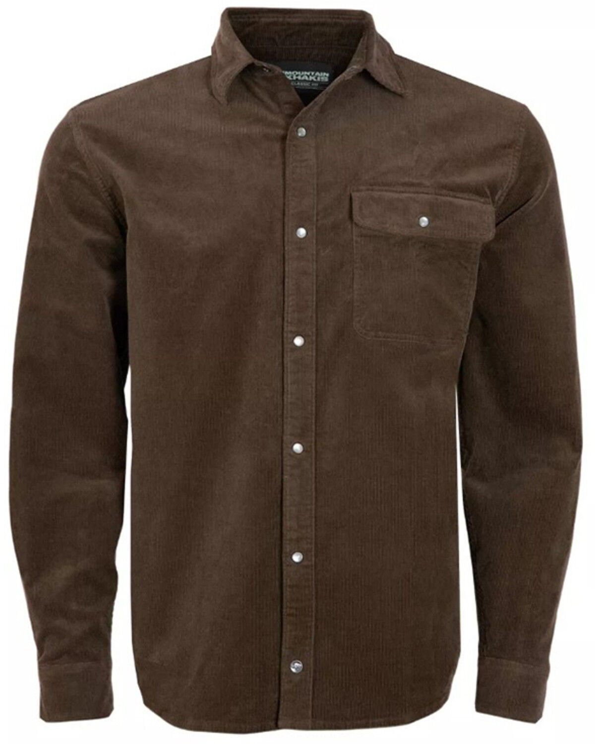 Men's Mountain Khakis Waylon Corduroy Long Sleeve Snap Western Shirt