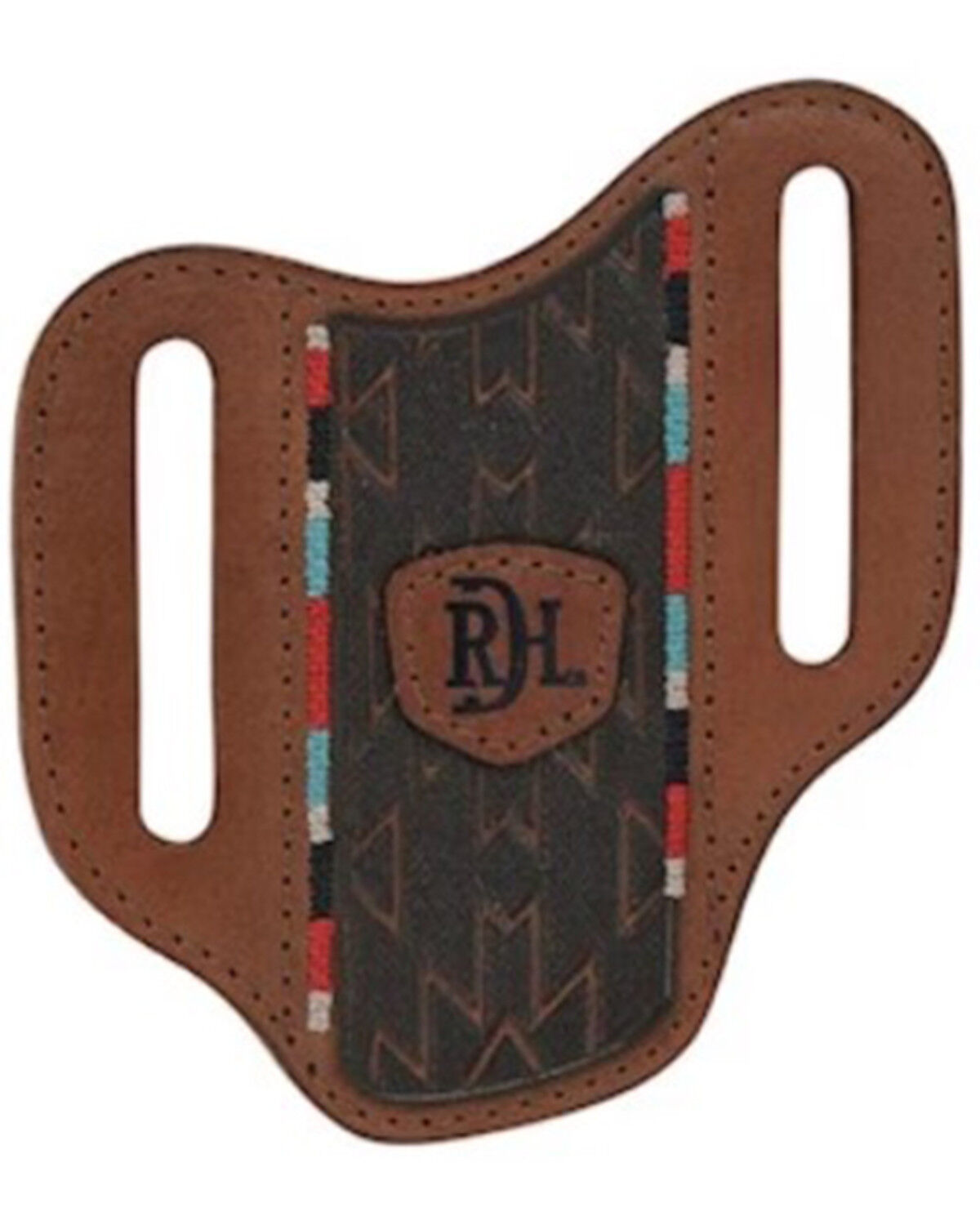 Men's Red Dirt Hat Tooled Leather Pancake Knife Sheath