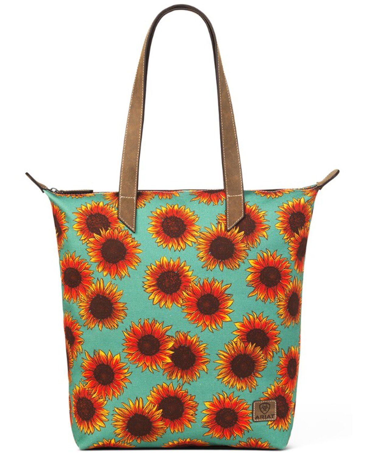 Women's Ariat Sunflower Print Tote