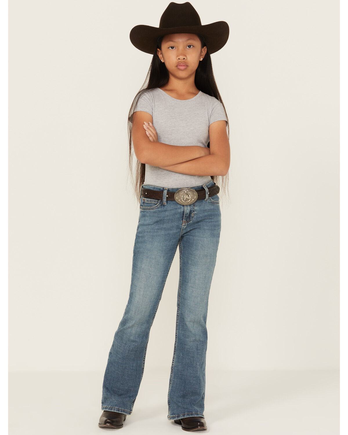 Girls' Wrangler Flare Stretch Denim Jeans