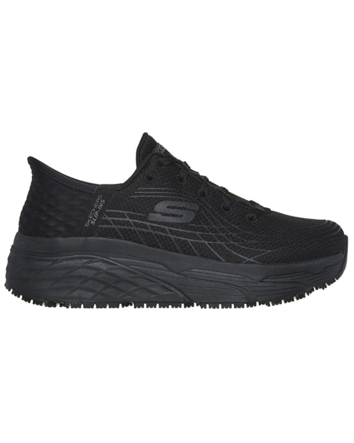 Women's Skechers Slip-Ins RF Max Cushioning Elite Work Shoes - Round T