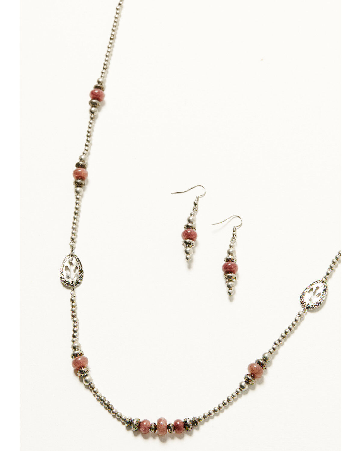 Women's Shyanne Strawberry Skies Stamped Cactus Jewelry Set - 2 Piece