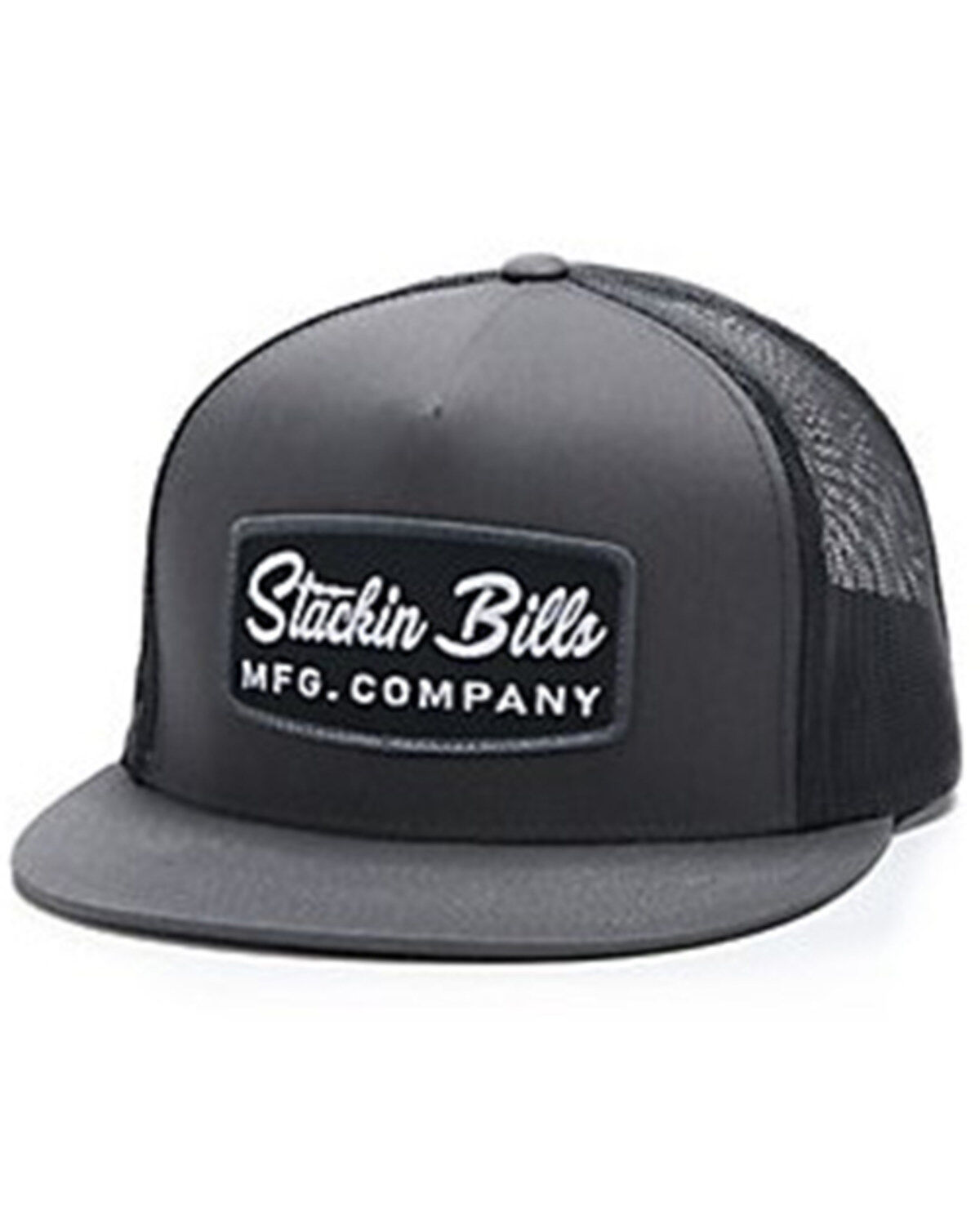 Men's Stackin Bills Stackin Bills Logo Mesh Back Trucker Cap