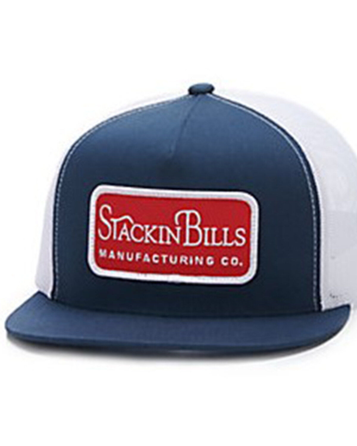 Men's Stackin Bills Stackin Bills Logo Mesh Back Trucker Cap