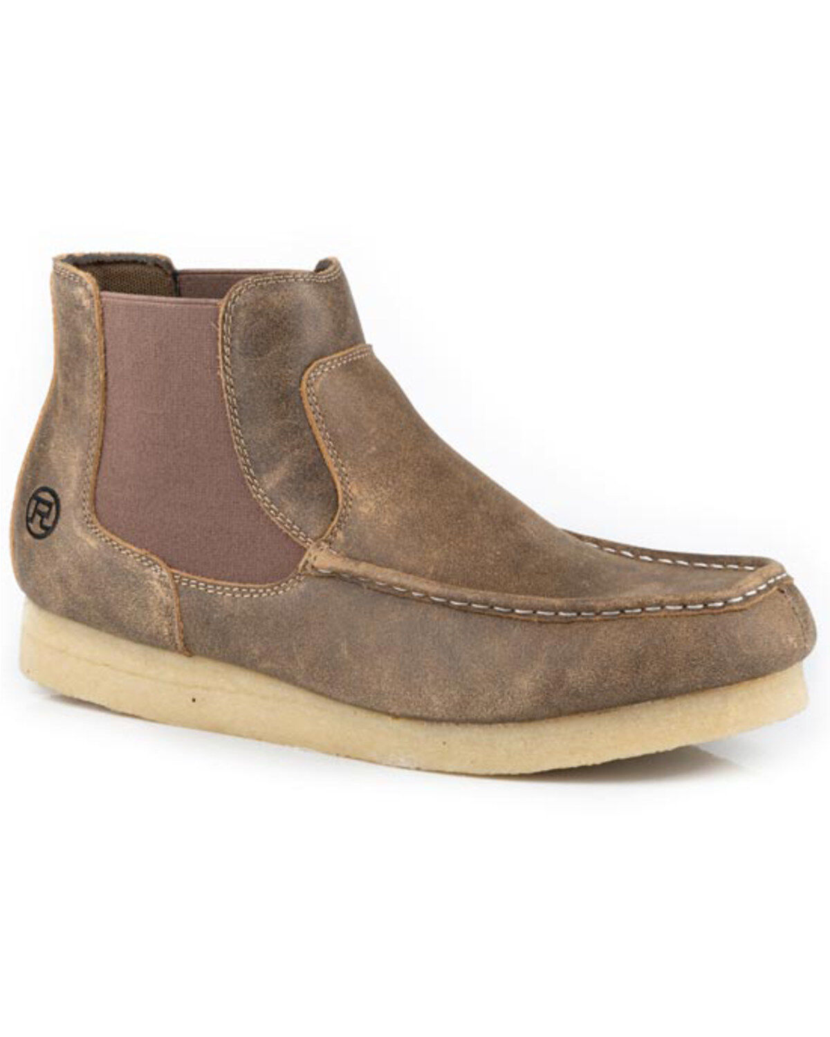 Men's Roper Gumsticker Romeo Casual Shoes - Moc Toe