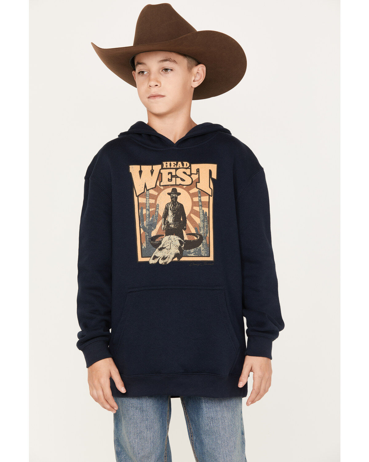 Boys' Cody James West Hooded Sweatshirt