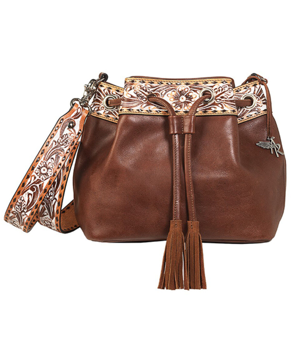 Angel Ranch White Washed Daisy Purse