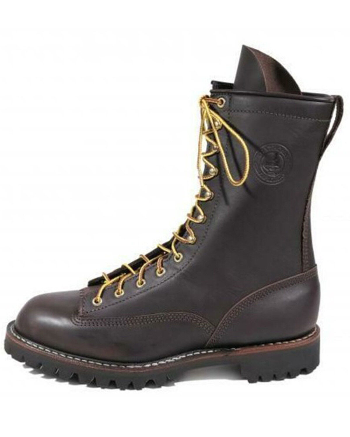 Men's White's Boots Frontiersman 10' Lace-Up Work Boots - Round Toe
