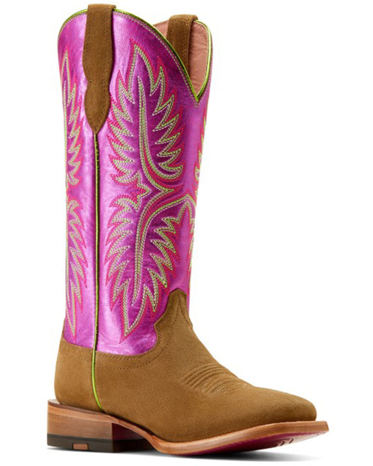 Women's Ariat Frontier Calamity Jane Western Boots - Broad Square Toe